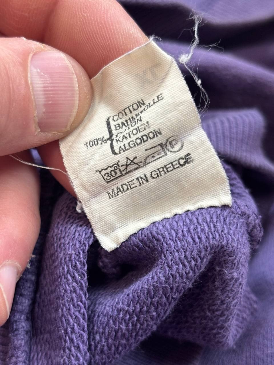 Diesel Rare Vintage Diesel Only The Brave Crewneck Purple XL Size US XL / EU 56 / 4 - 11 Thumbnail