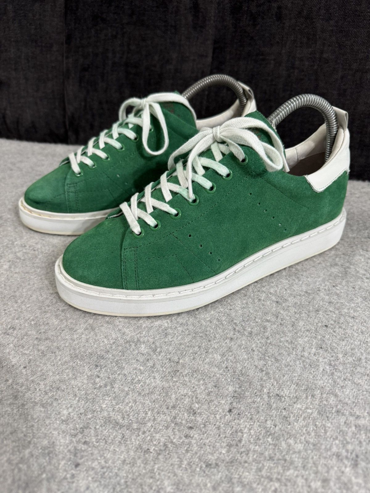 Golden Goose Golden Goose Starter Green Suede Low Top Sneakers size 39 Size US 9 / IT 39 - 7 Thumbnail