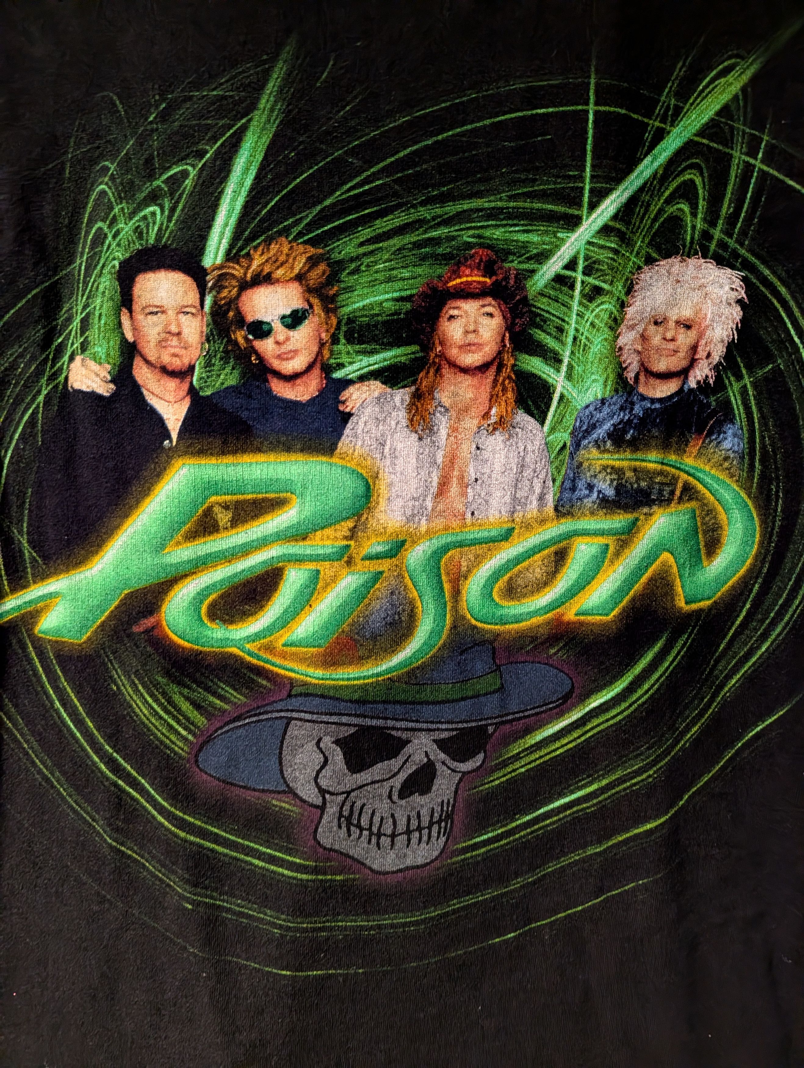 Band Tees Vintage POISON WORLD TOUR 2000 Double Sided Tour T-Shirt Size US XL / EU 56 / 4 - 2 Thumbnail