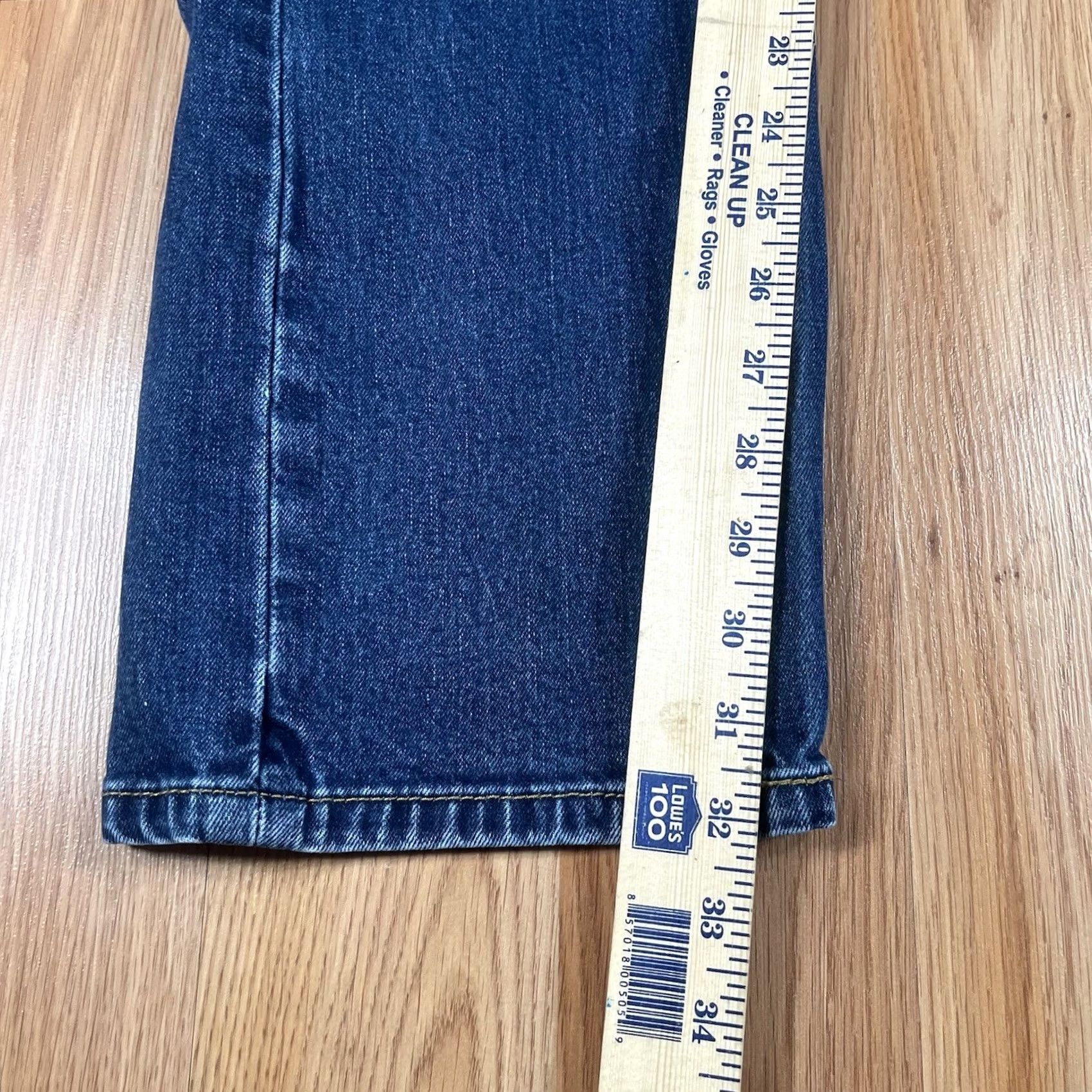Levi's LEVI'S 505 Straight Jeans Mens 38Wx34L Blue Strauss Fit Stretch Denim CottonBlend Size US 38 / EU 54 - 7 Thumbnail