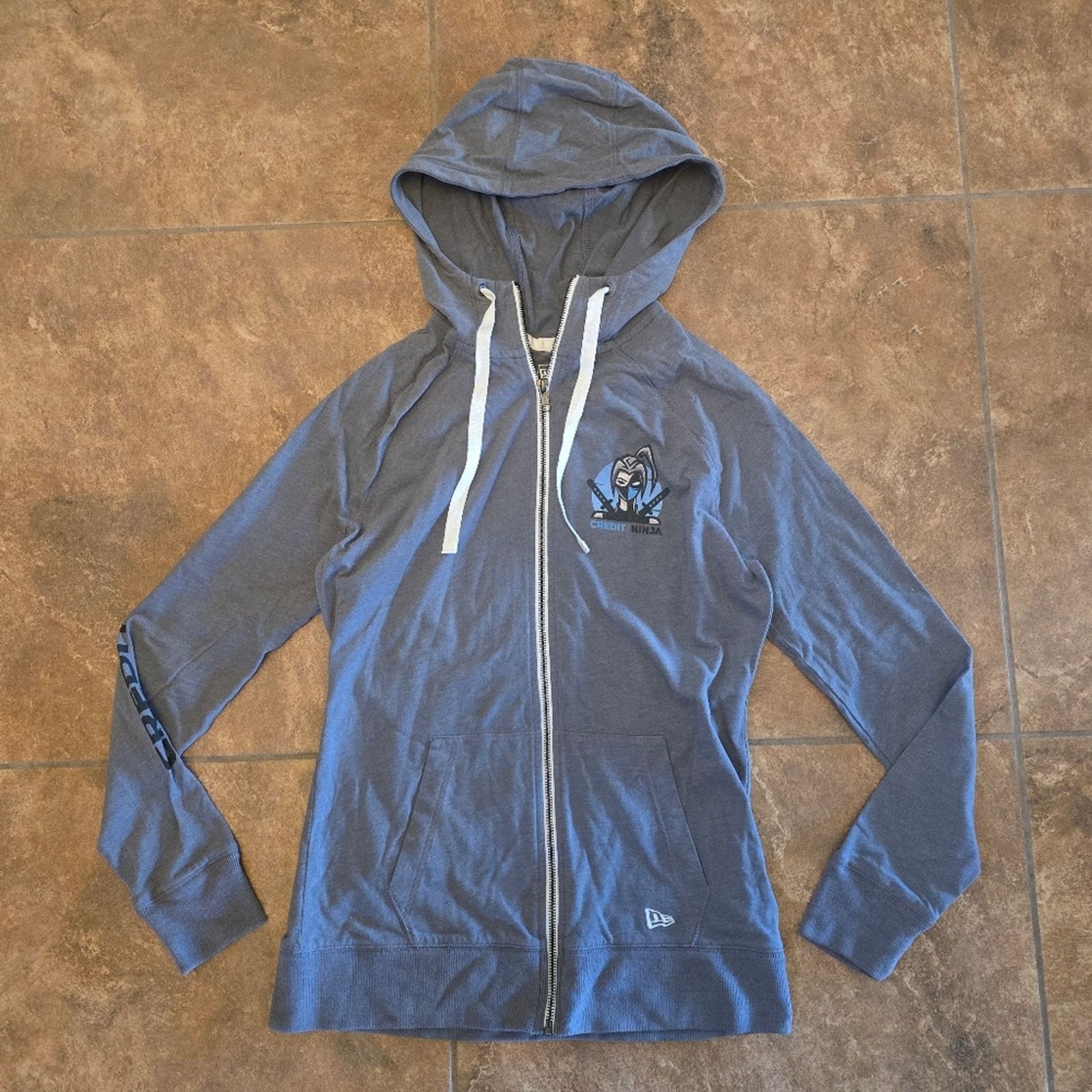 New Era Grey Ninja | NEW ERA | Lightweight Zip Up Size M / US 6-8 / IT 42-44 - 1 Thumbnail