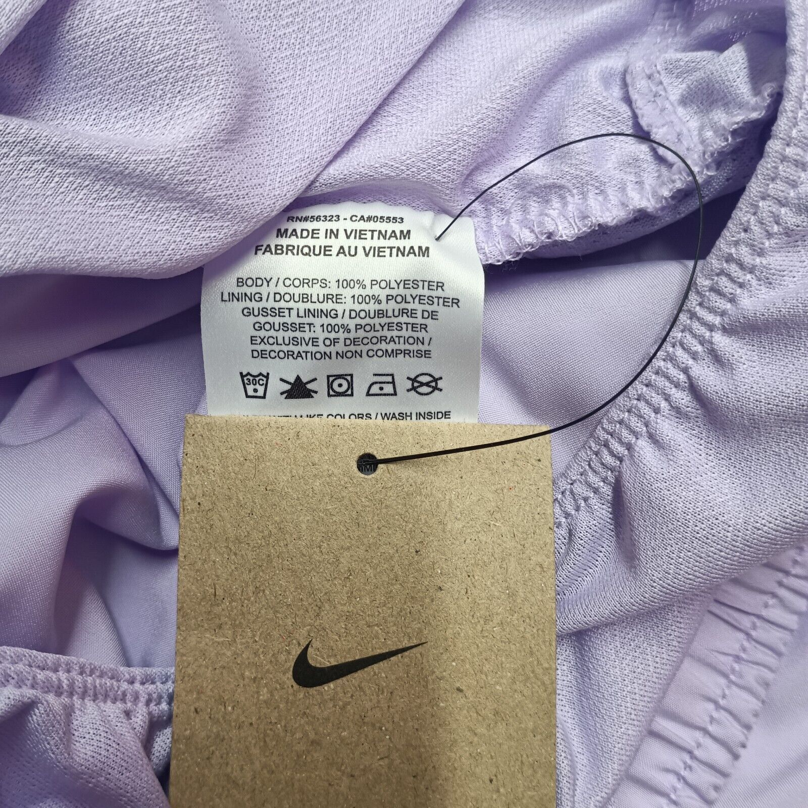 Nike Nike Tempo Running Shorts Women's 2XL XXL Purple Dri-Fit Size 38" / US 16 / IT 52 - 3 Thumbnail