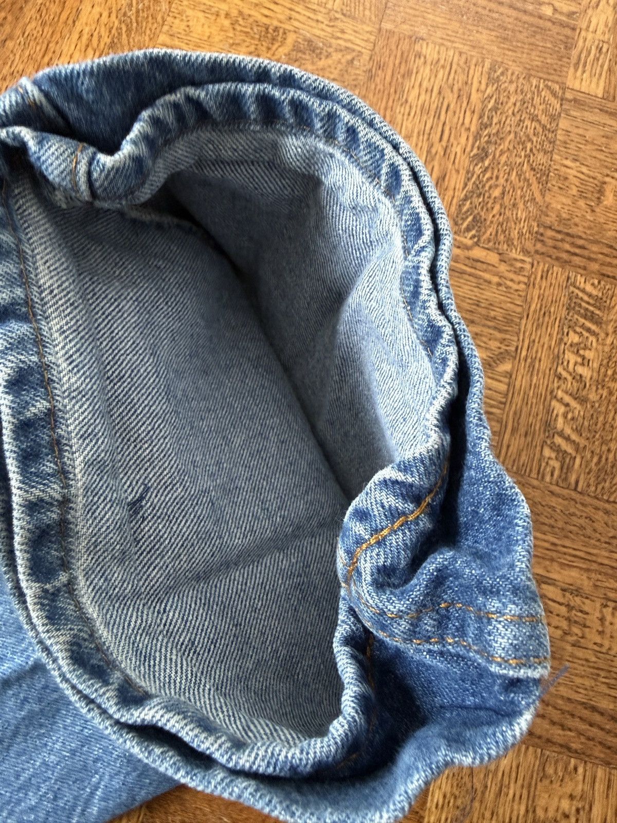 Levi's Vintage 70s Levi's Faded Leather Tab Denim Jeans Size US 32 / EU 48 - 13 Thumbnail