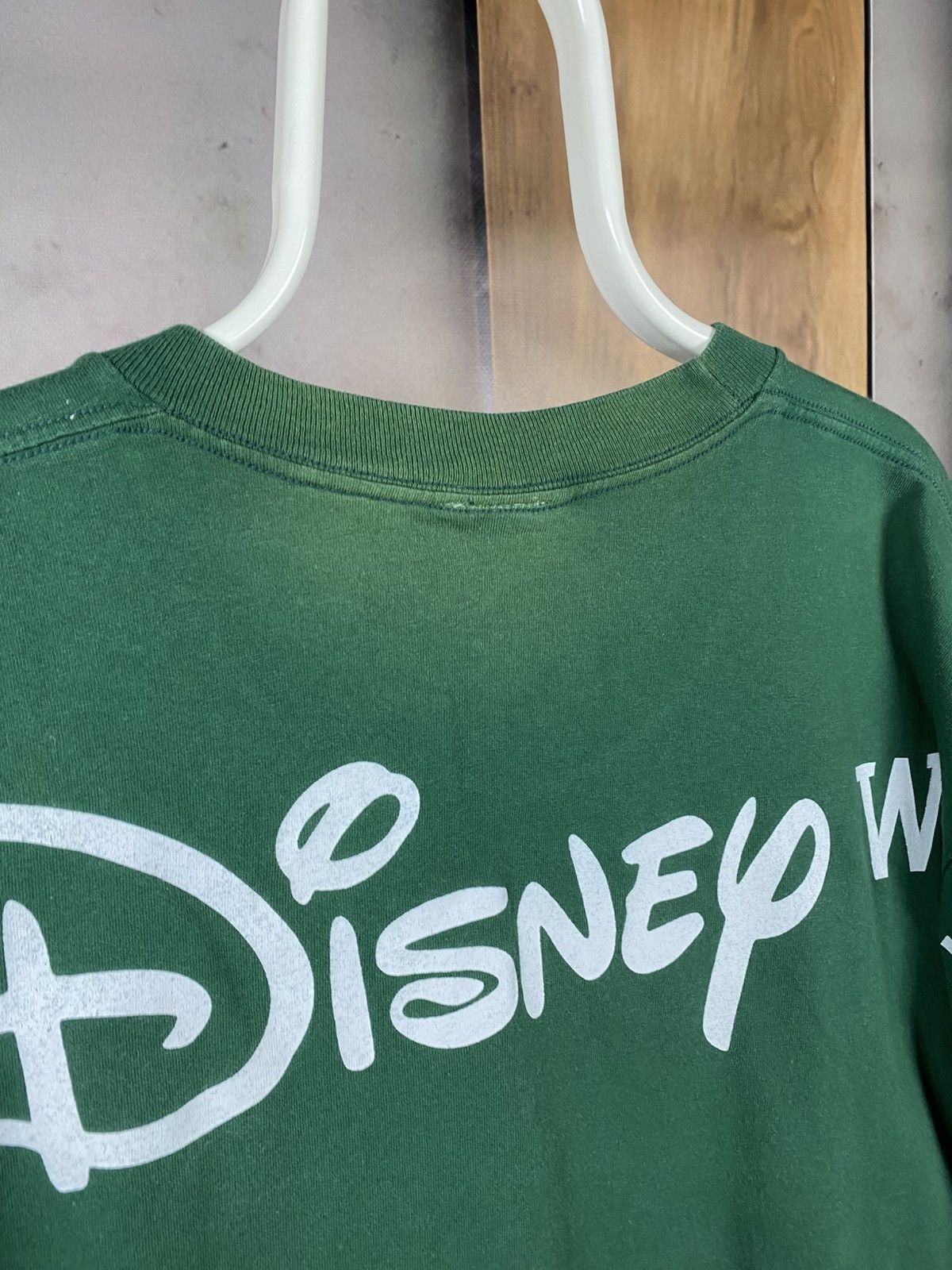 Disney 🐭Vintage 1996 T-Shirt Disney Big Logo Overprint VTG Tee🐭 Size US L / EU 52-54 / 3 - 4 Thumbnail