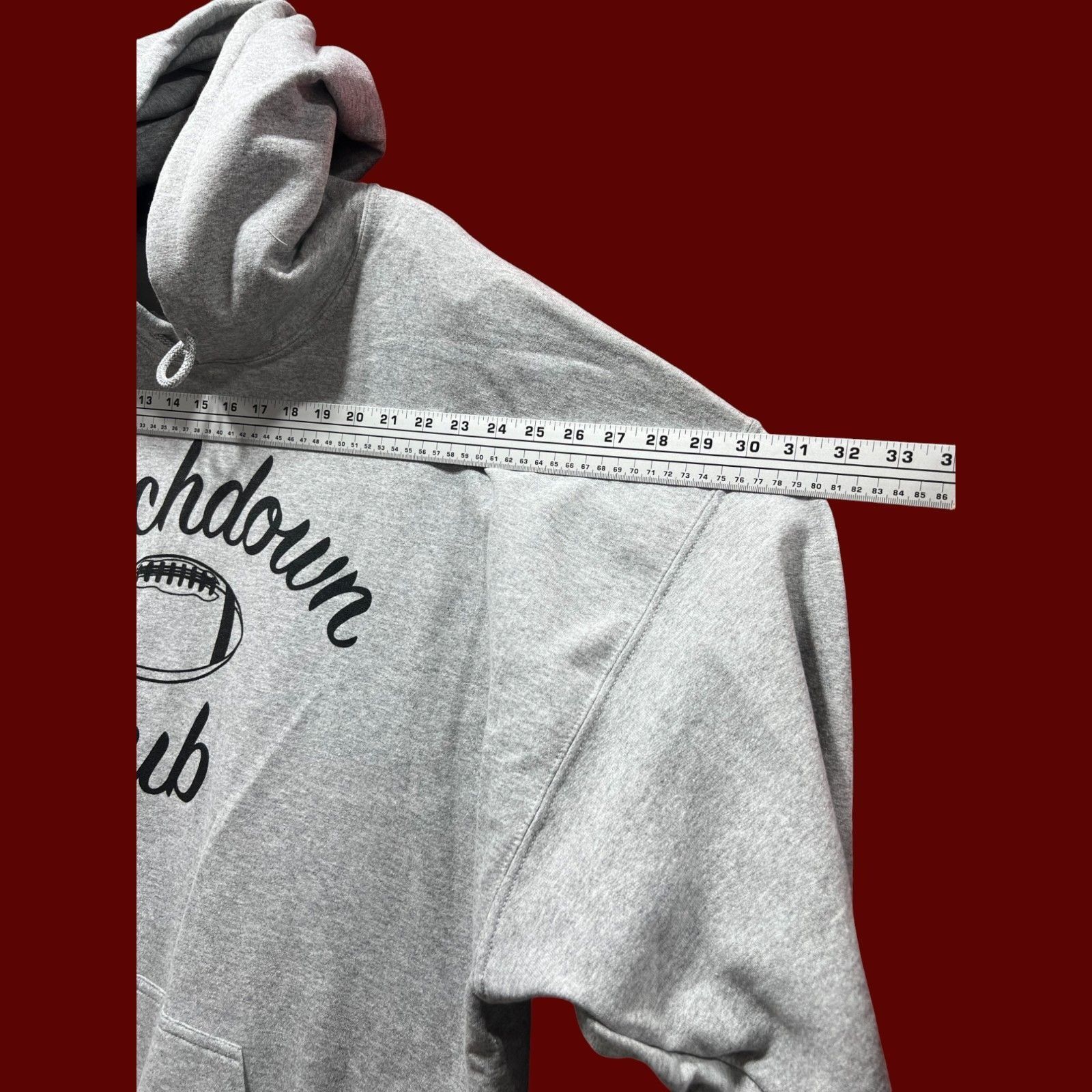 Gildan Gildan - Men's Long Sleeve Hooded Sweatshirt - Grey - 3XL Size ONE SIZE - 4 Thumbnail