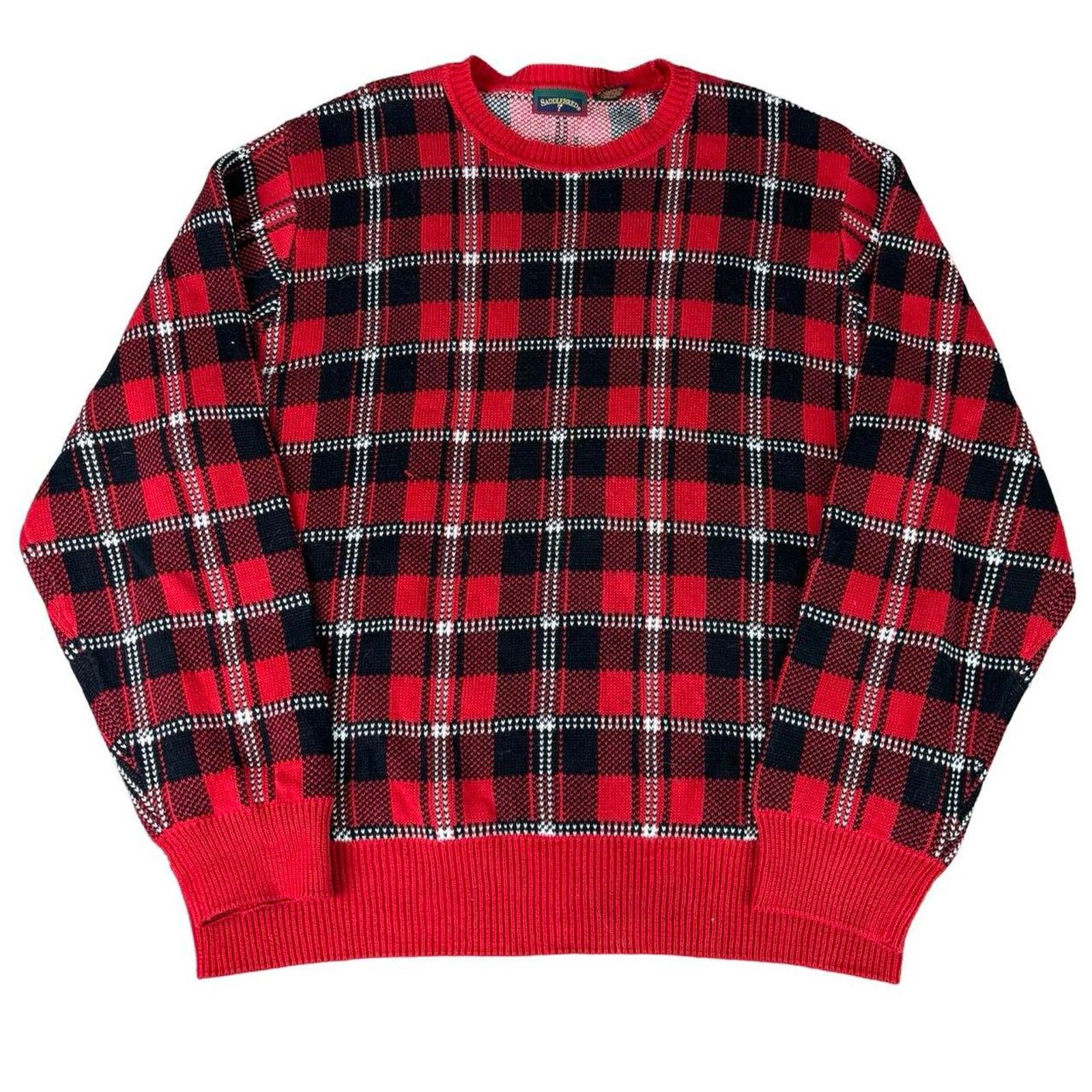 Ralph Lauren × Saddlebred × Vintage Vintage Grandpa Style Sweater Size US XL / EU 56 / 4 - 1 Thumbnail
