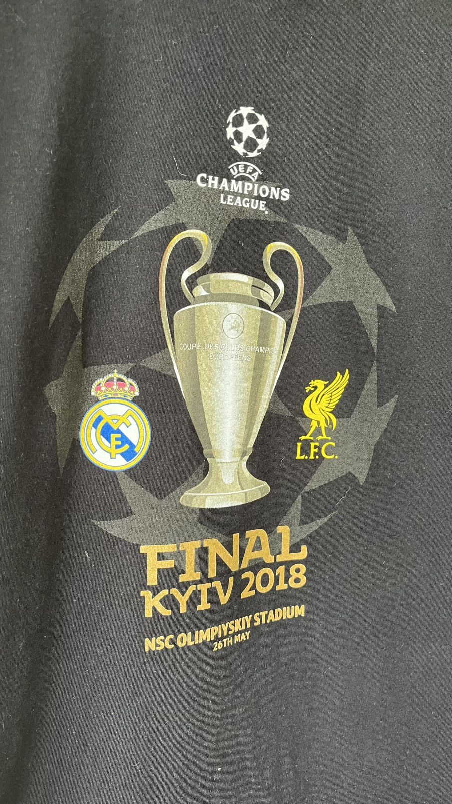 Other Real Madrid vs Liverpool 2018 Kiev final soccer T shirt Size US M / EU 48-50 / 2 - 2 Thumbnail