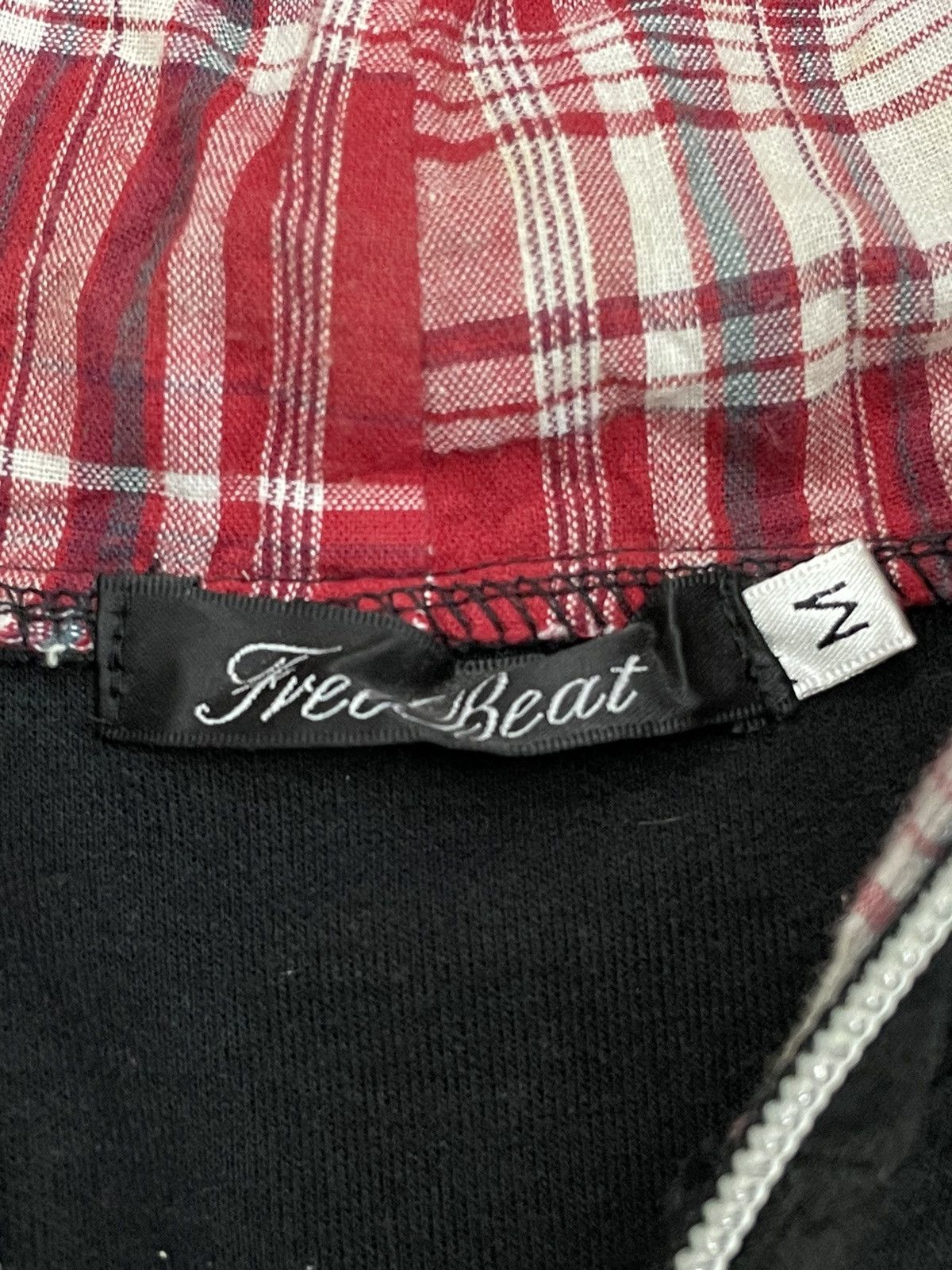 Affliction Strong Emotions Life Poem Sleeveless Faded Tartan Hoodie Size US M / EU 48-50 / 2 - 12 Thumbnail