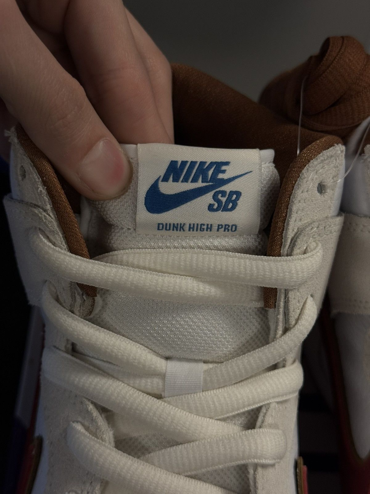 Nike Nike Dunk High Pro Sail Team Crimson 2020 SB CV9499-100 Size US 11 / EU 44 - 7 Thumbnail