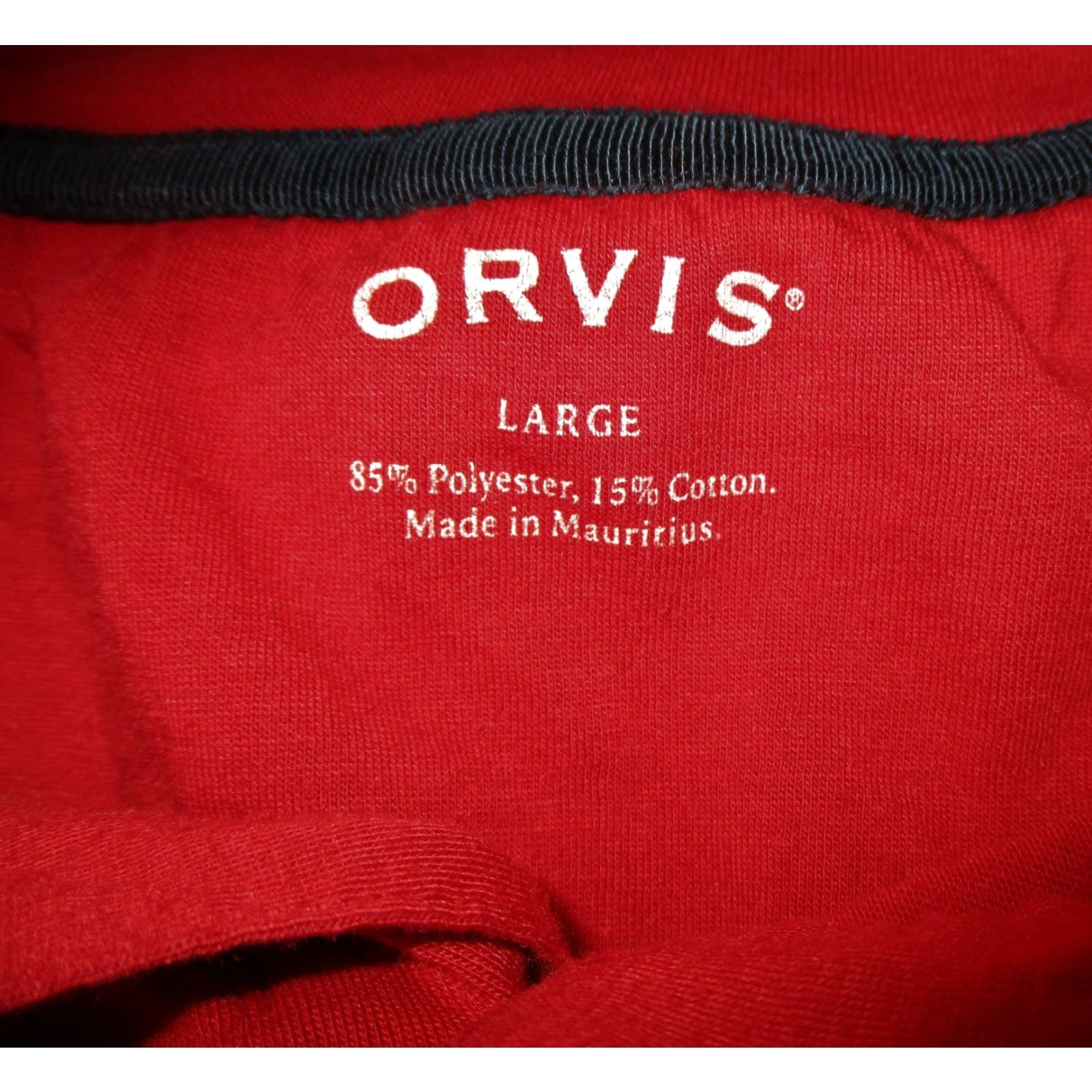 Orvis ORVIS Polo Shirt Size L Red Short Sleeve Size US L / EU 52-54 / 3 - 6 Thumbnail