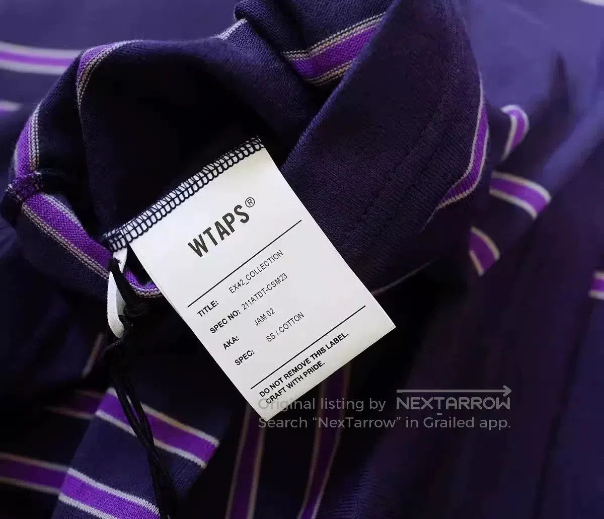 Wtaps WTAPS Jam 02 Tee Retro Striped T. Size US XXS / EU 40 - 7 Thumbnail