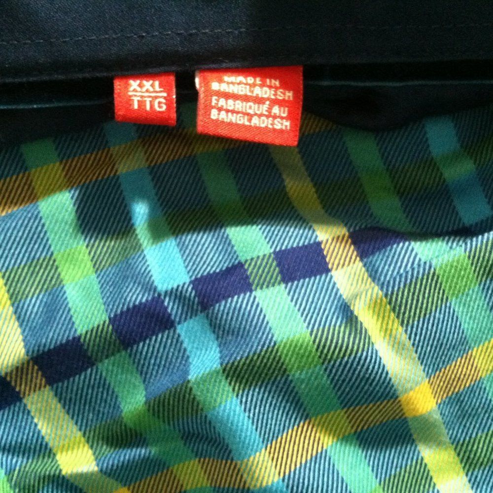 Report Collection REPORT COLLECTION MENS 100%COTTON CASUAL SHIRT SIZE: XXL Size US XXL / EU 58 / 5 - 3 Thumbnail