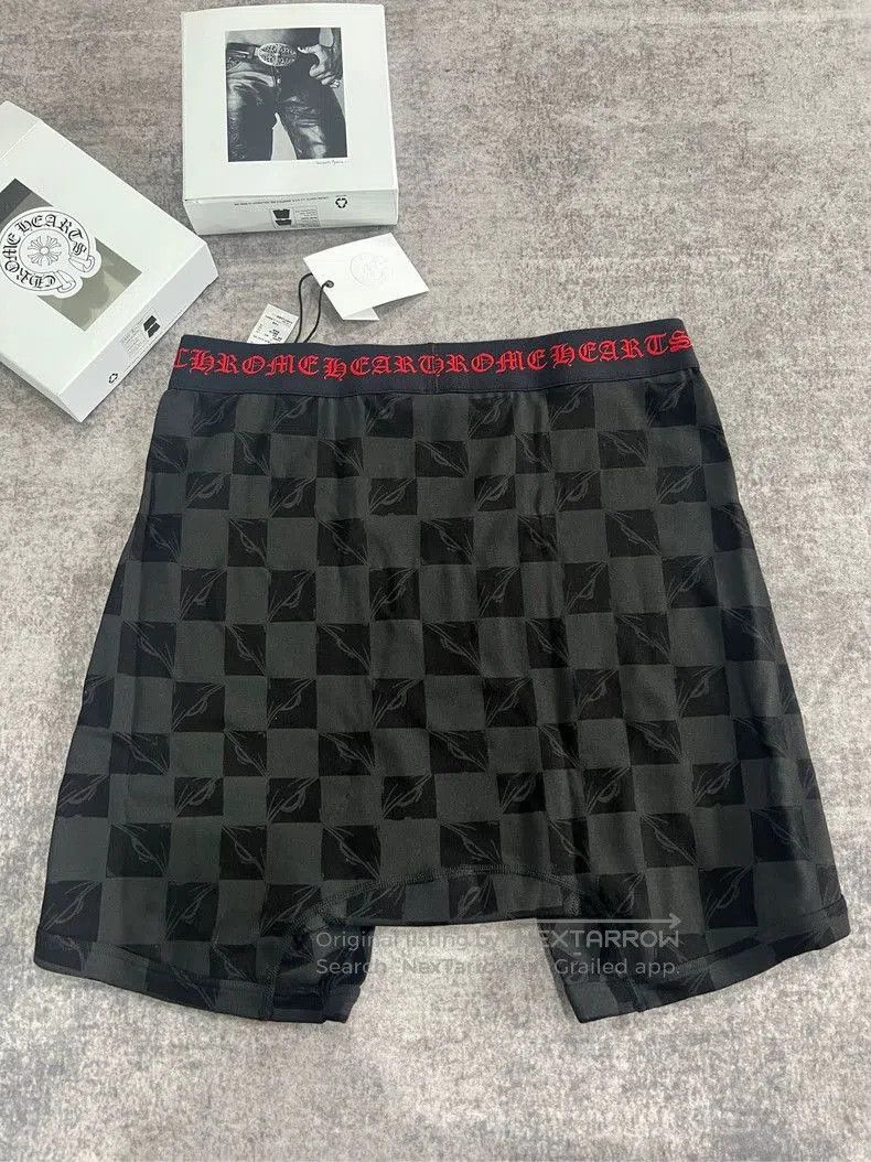 Chrome Hearts Chrome Hearts Checkerboard Print Boxer Briefs. Size US 34 / EU 50 - 2 Thumbnail