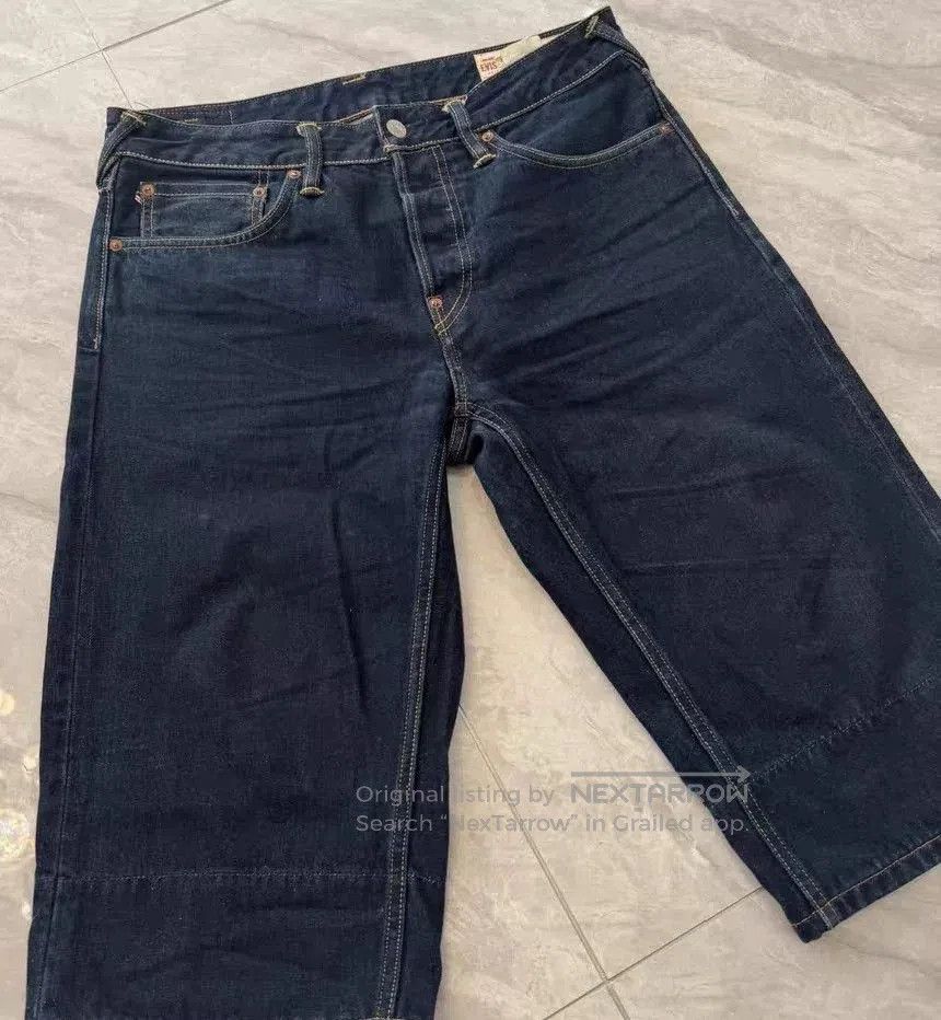 Evisu Evisu Floral Large M Denim Shorts. Size US 30 / EU 46 - 6 Thumbnail