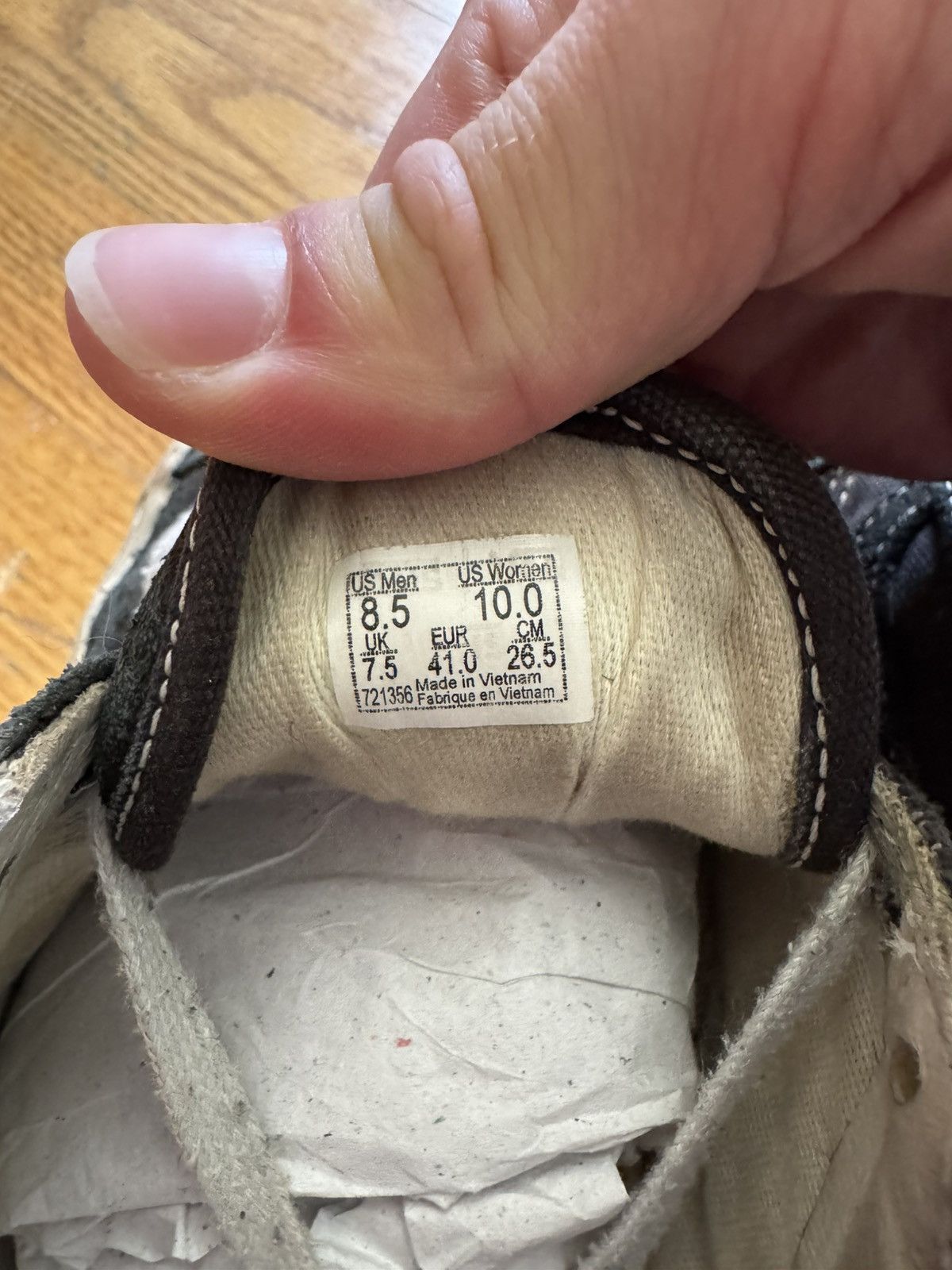 Vans Distressed and Thrashed Notre Vans Old Skool OG 36 LX 4G Size US 8.5 / EU 41-42 - 6 Thumbnail