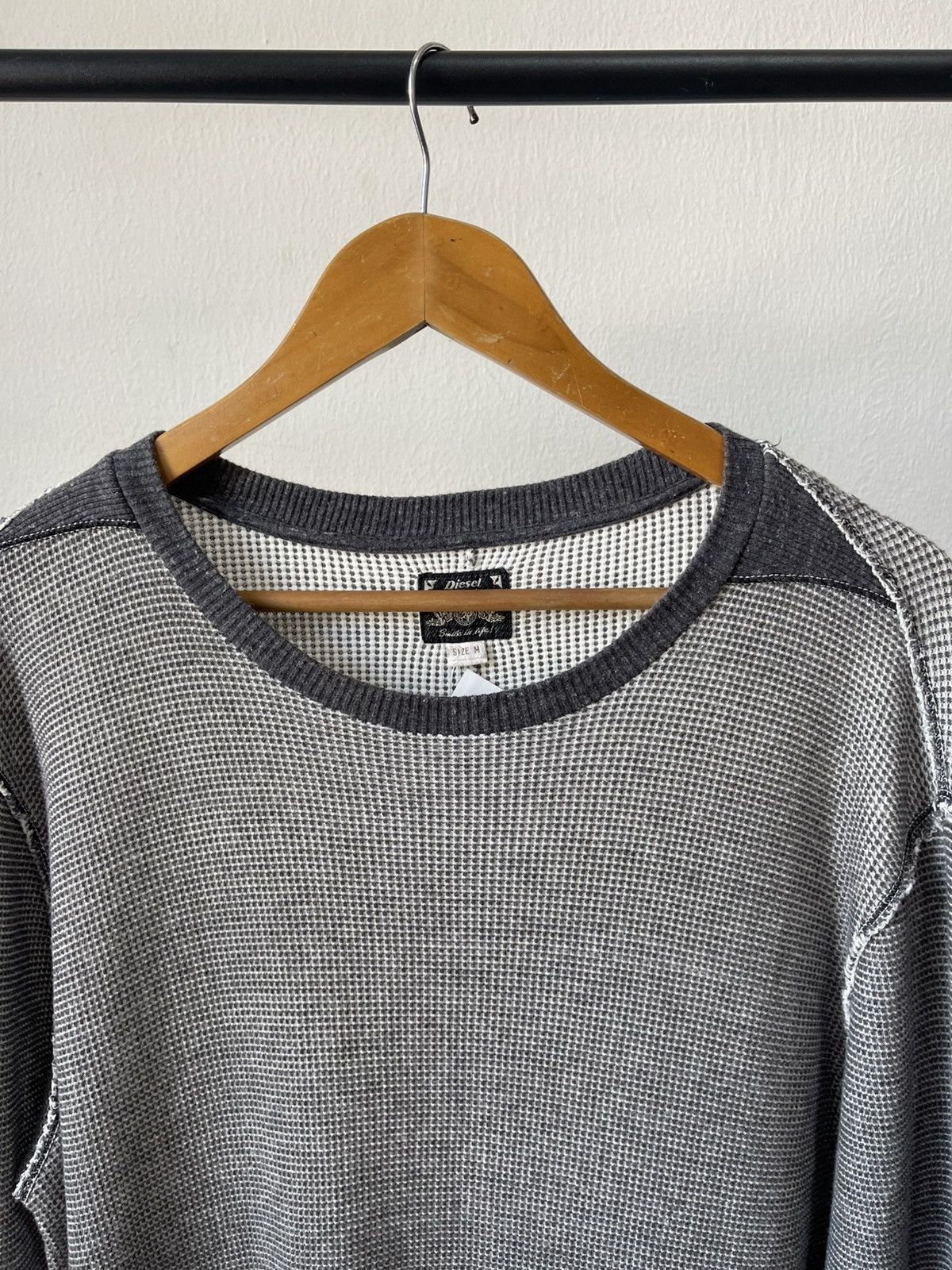 Diesel 2000s Diesel Thermal Long Sleeve #99 Size US L / EU 52-54 / 3 - 3 Thumbnail