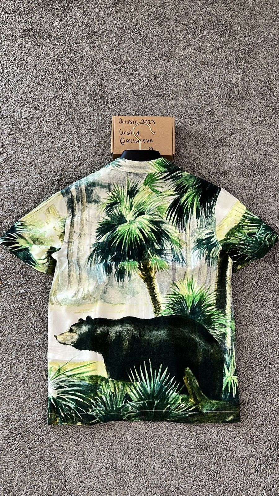 Kith Kith for AMNH Black Bear Camp Collar Shirt Size US XS / EU 42 / 0 - 5 Thumbnail