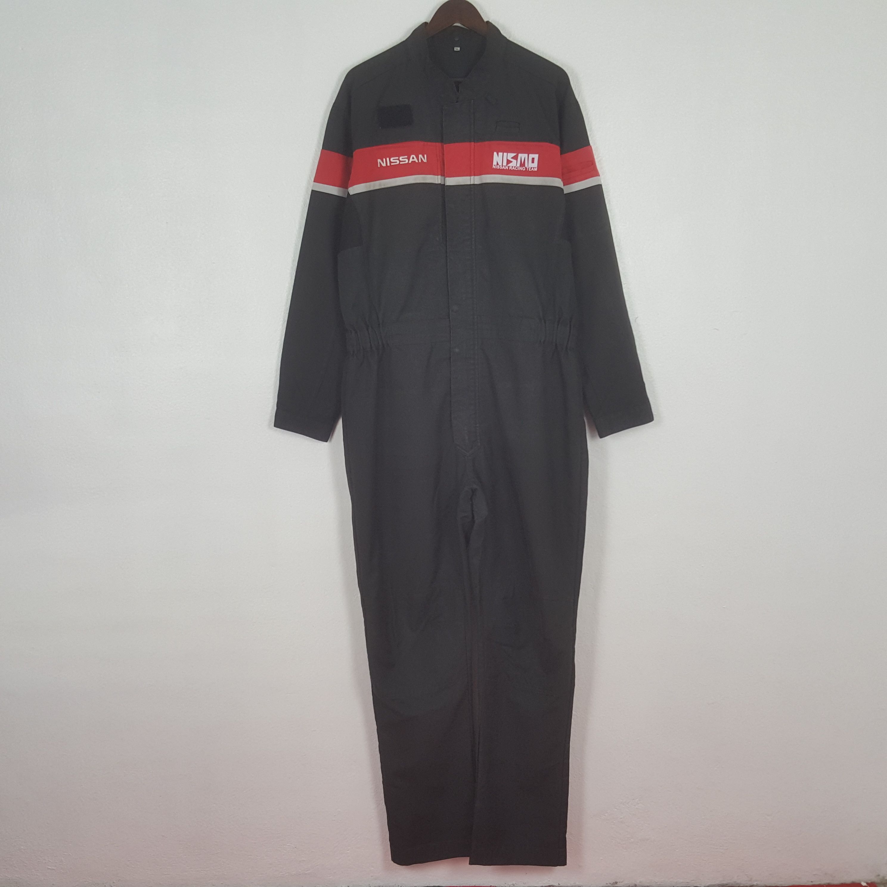 Nissan Vintage Nissan Racing Team Custom Worker Coverall Jacket Size US M / EU 48-50 / 2 - 4 Thumbnail