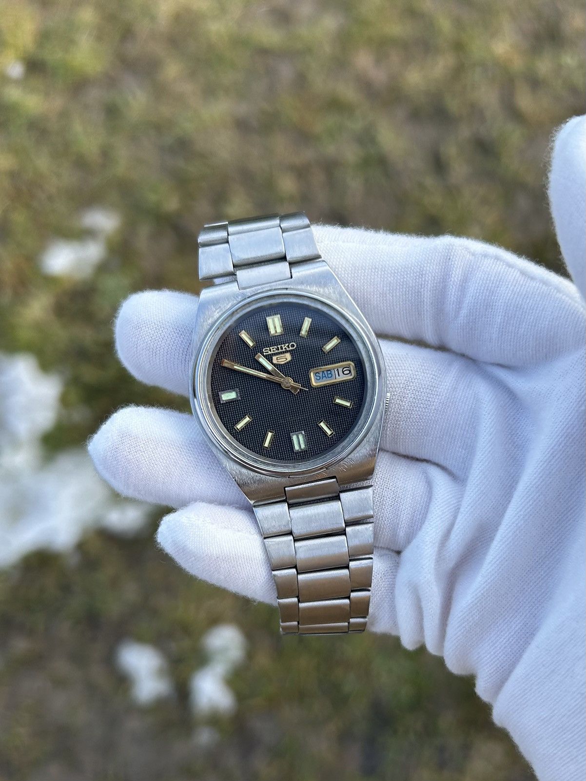 Seiko Vintage Seiko 5 Watch Automatic Mechanical Japan Made 1990's Size ONE SIZE - 19 Thumbnail