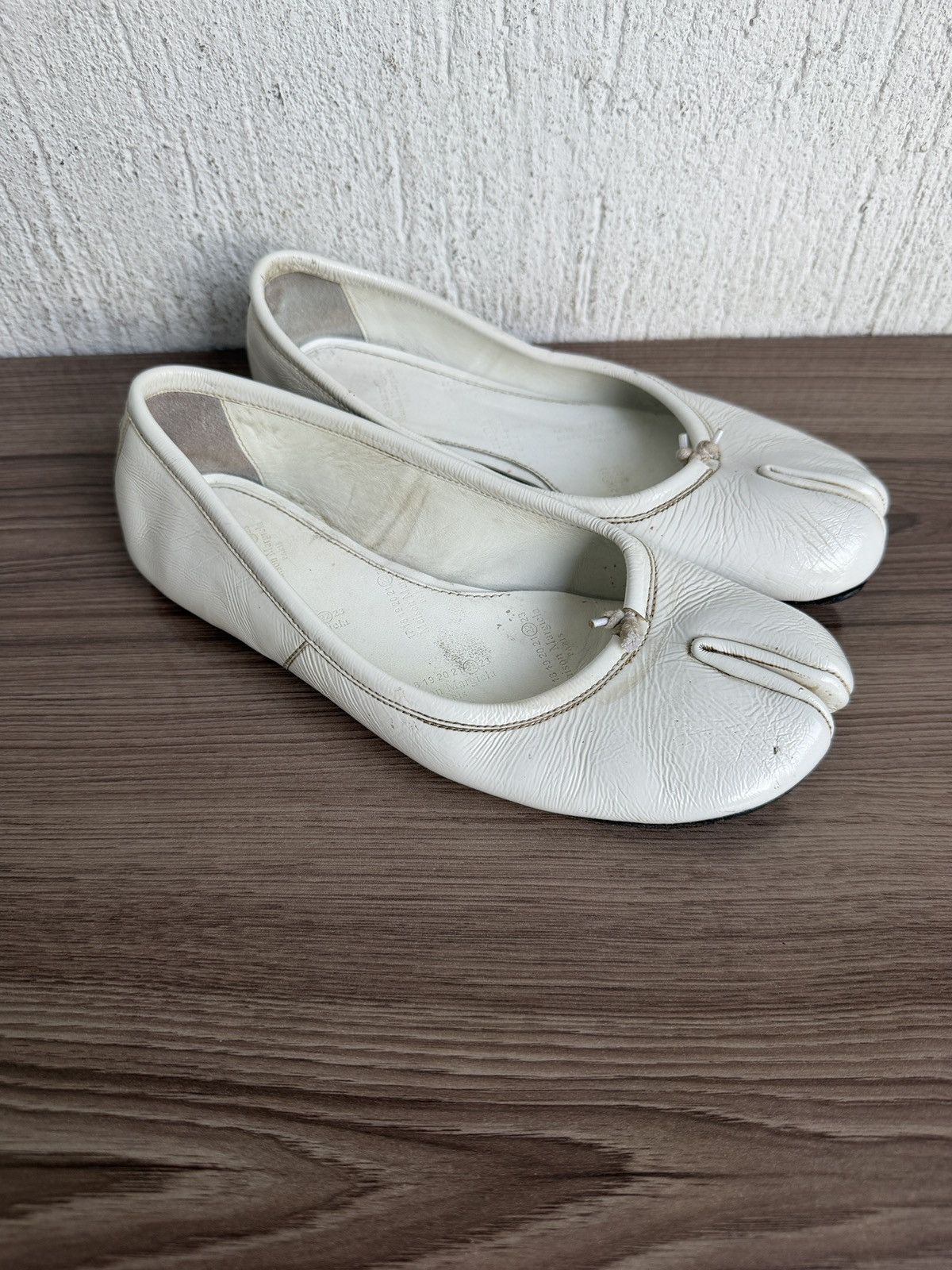 Maison Margiela Tabi ballet patent leather flats Size US 6 / IT 36 - 5 Thumbnail