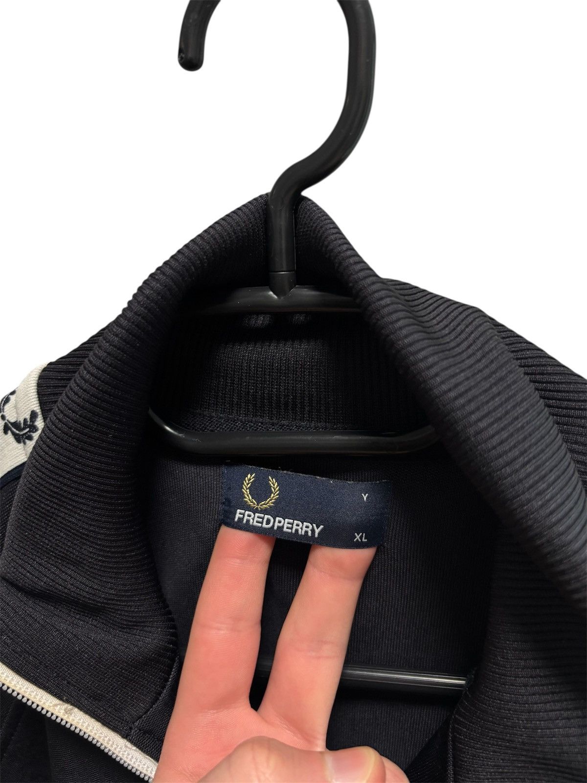 Fred Perry Fred Perry Jacket Track Olympic Black Casual Mens Size S-M Size US M / EU 48-50 / 2 - 5 Thumbnail