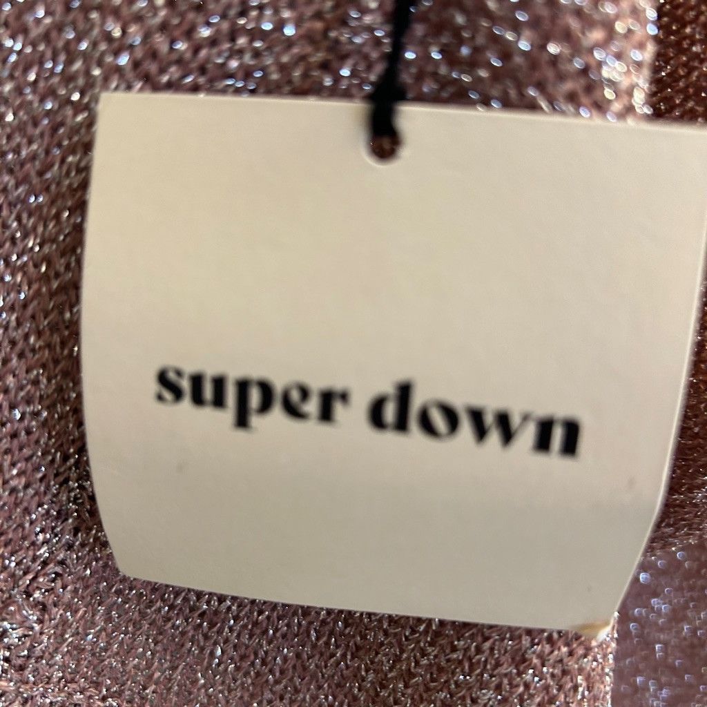 superdown Women's Superdown Bodysuit XXS Pink Silver Size XXS / US 00 / IT 34 - 5 Thumbnail