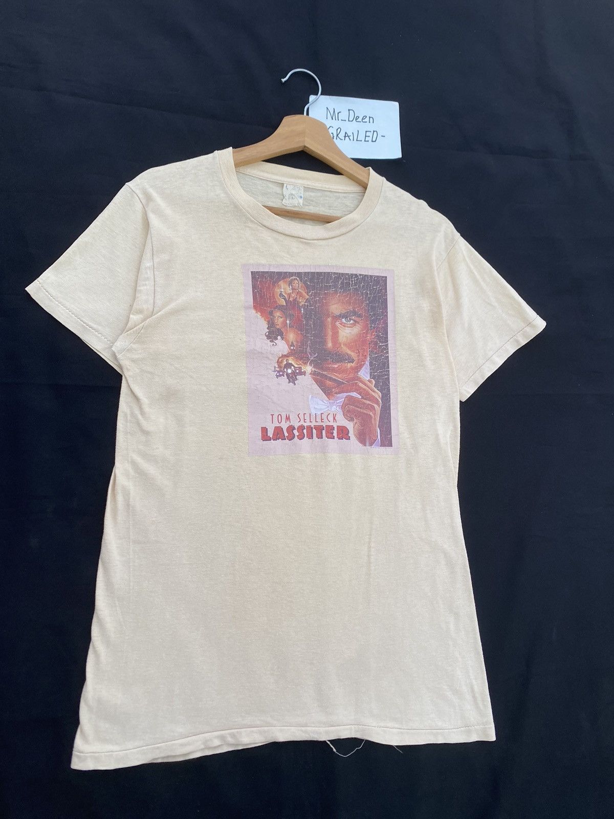 Vintage Vtg 80s Tom Selleck Lassiter “The Magnificent Thief “ Tee Size US S / EU 44-46 / 1 - 3 Thumbnail