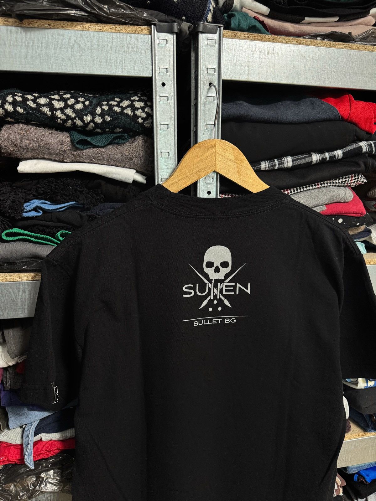 Vintage Skull Sullen Collective Graphic Print T Shirt Mens Size M Size US M / EU 48-50 / 2 - 3 Thumbnail