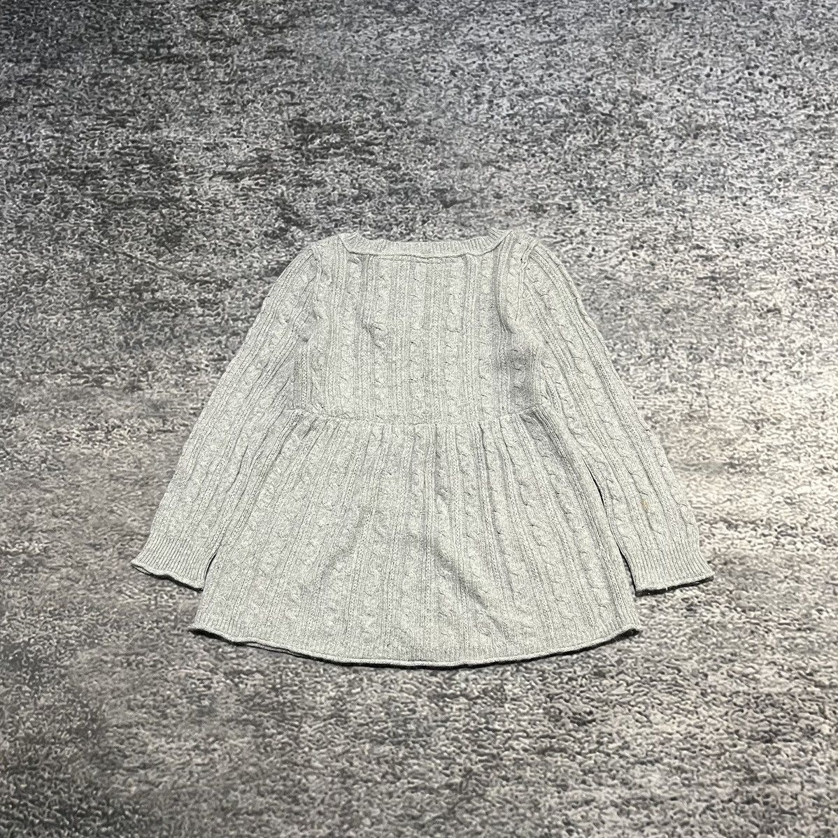 Abercrombie & Fitch Vintage Y2K Abercrombie & Fitch Babydoll Cable Knit Cardigan Size M / US 6-8 / IT 42-44 - 2 Thumbnail