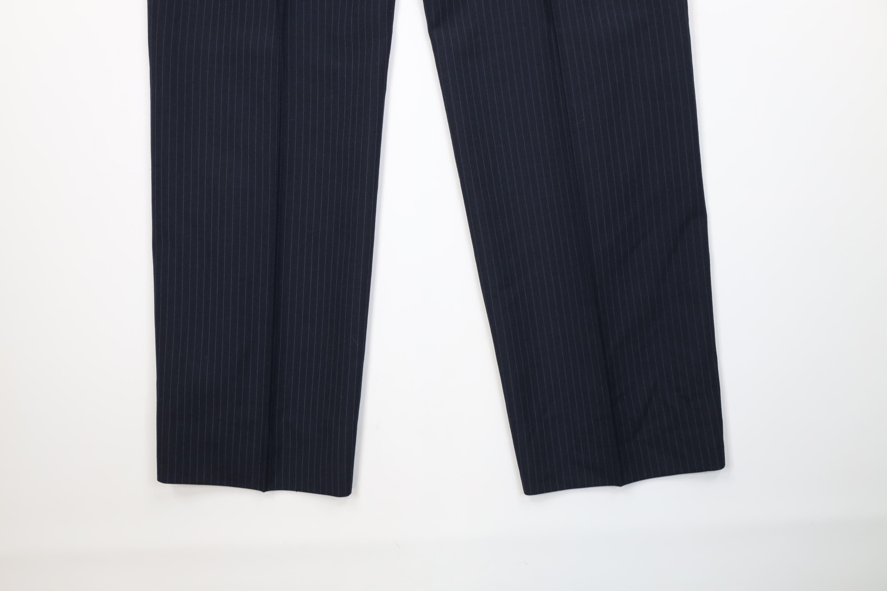 Vintage Vintage 70s Streetwear Knit Striped Wide Leg Chino Pants USA Size US 34 / EU 50 - 11 Thumbnail
