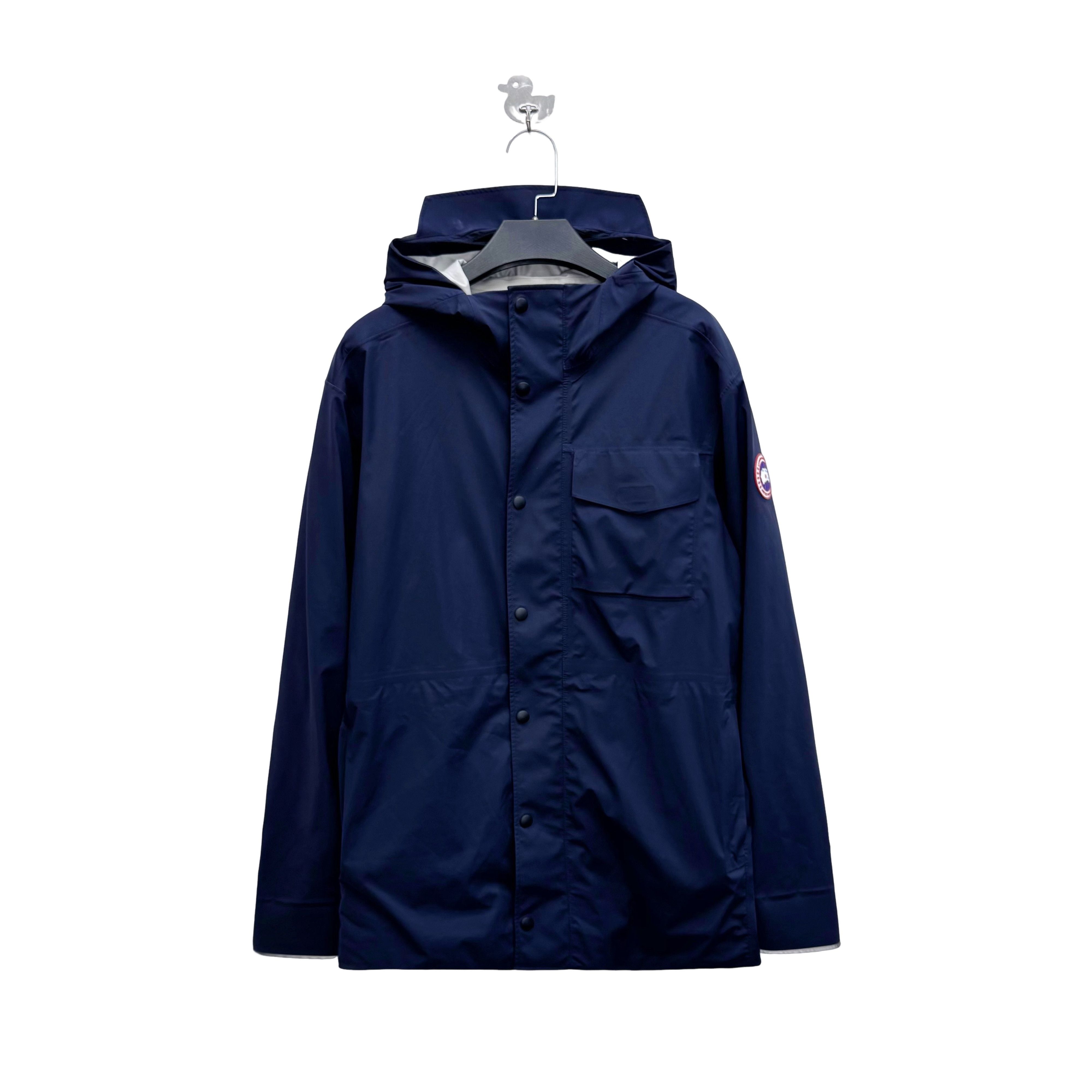 Canada Goose Canada Goose Navy Patch Logo Light Jacket Size L Size US L / EU 52-54 / 3 - 1 Thumbnail