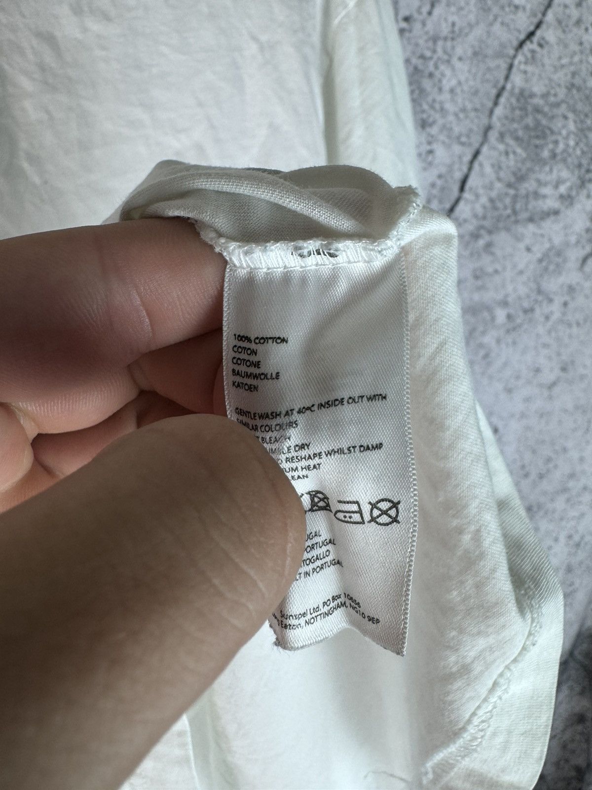 Sunspel Sunspel basic white T-shirt Size US M / EU 48-50 / 2 - 4 Thumbnail
