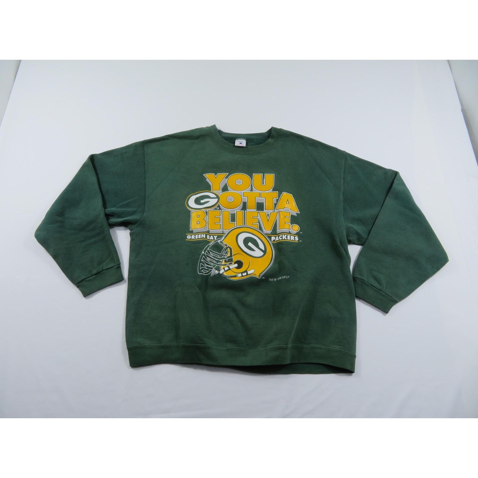 Delta Green Bay Packers 1996 Super Bowl Champions Sweatshirt Sz XL Size US XL / EU 56 / 4 - 1 Thumbnail