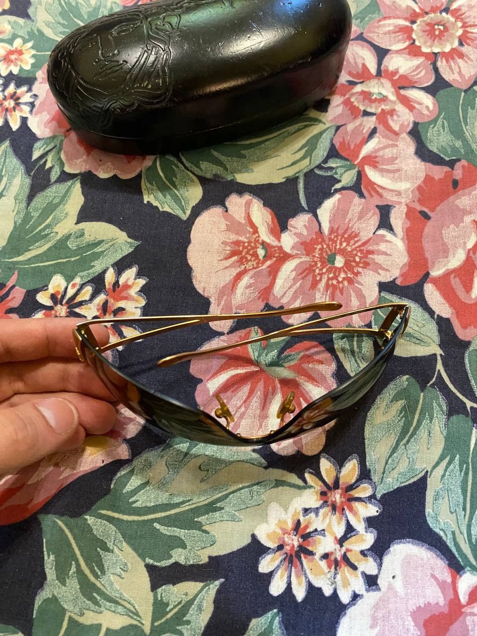 Versace luxury Y2K Sunglasses Versace vintage streetwear Size ONE SIZE - 12 Thumbnail