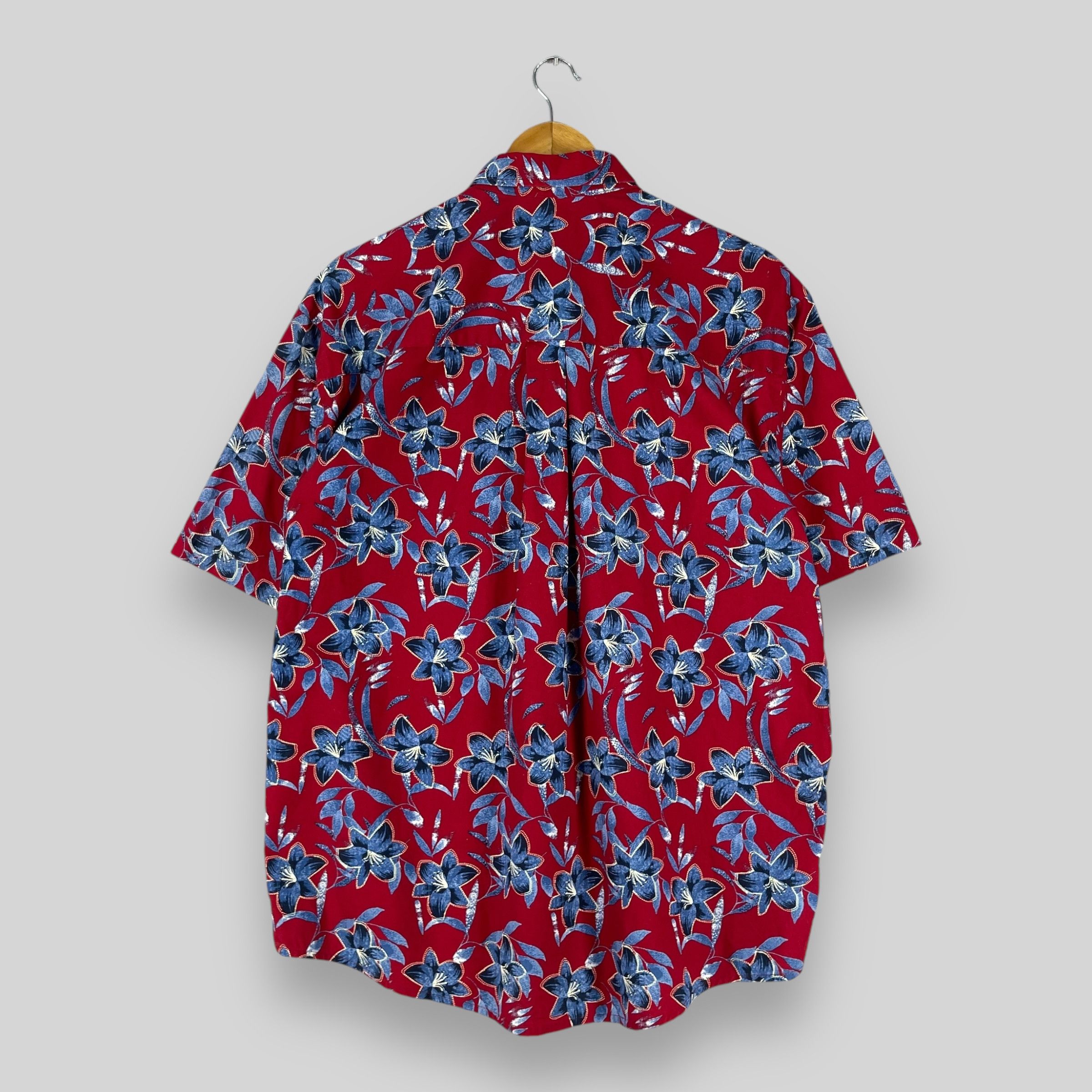 Other Vintage Hawaiian Abstract White Jasmine Floral Button Up Size US XL / EU 56 / 4 - 7 Thumbnail