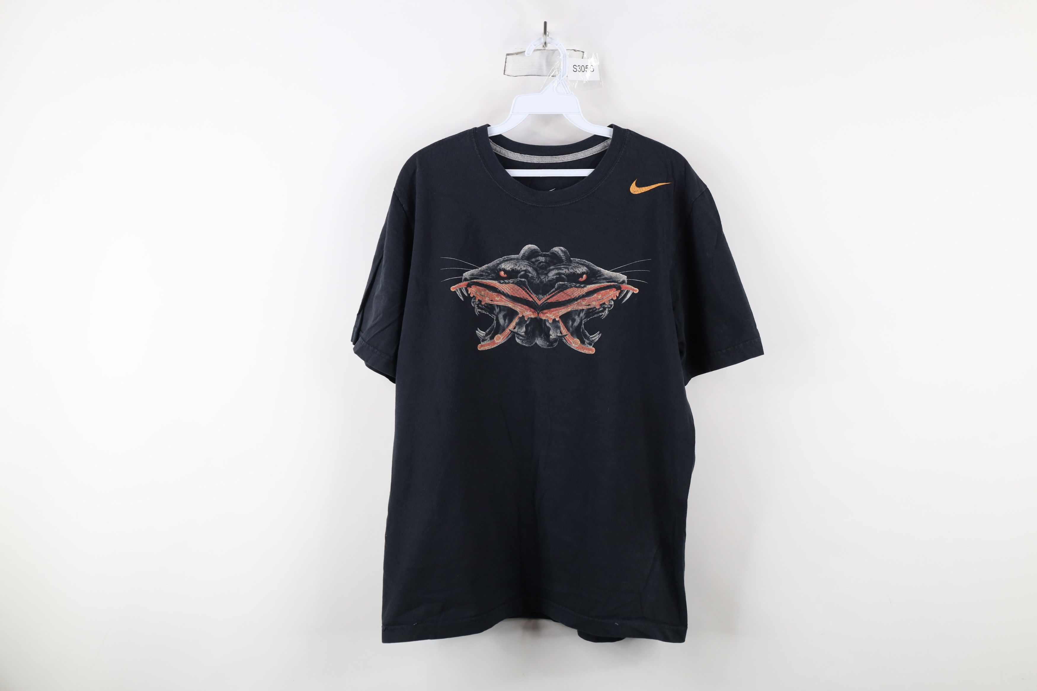 Nike × Vintage Vintage Y2K Nike Python Snake Soccer Football T-Shirt Size US L / EU 52-54 / 3 - 1 Thumbnail