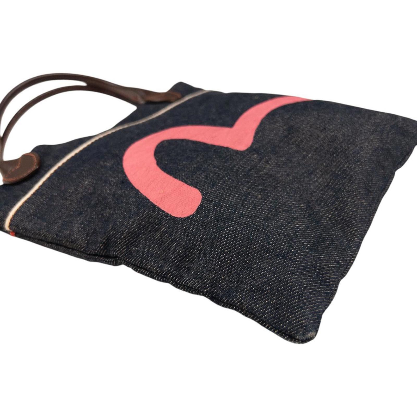 Evisu Vintage Evisu Gull Japanese Denim Handbag Size ONE SIZE - 8 Thumbnail