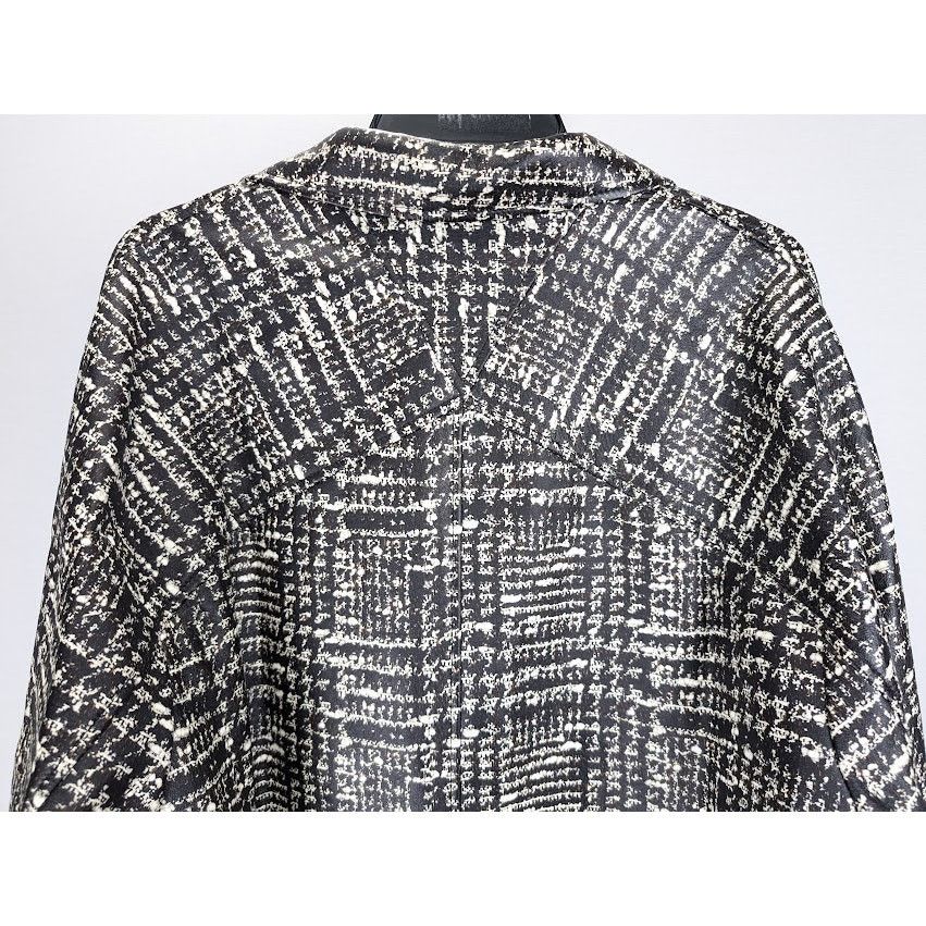 Bottega Veneta o1rshd1 Doucle Prince Of Wales Coat in White/Fondant/Camel Size US M / EU 48-50 / 2 - 18 Thumbnail