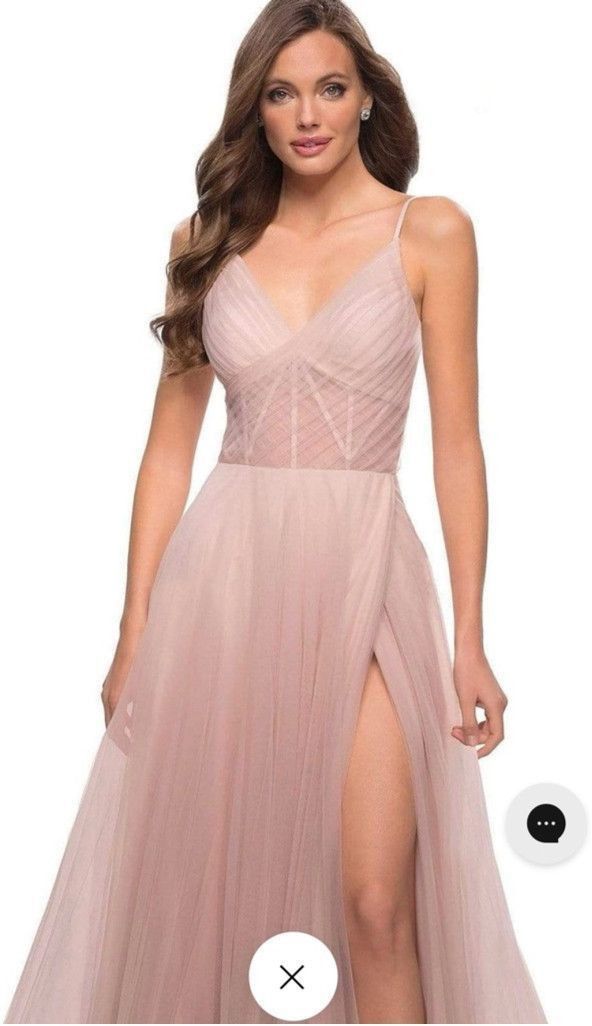 Other Women's La Femme Dusty Mauve Prom Dress Size 8 Size M / US 6-8 / IT 42-44 - 3 Thumbnail