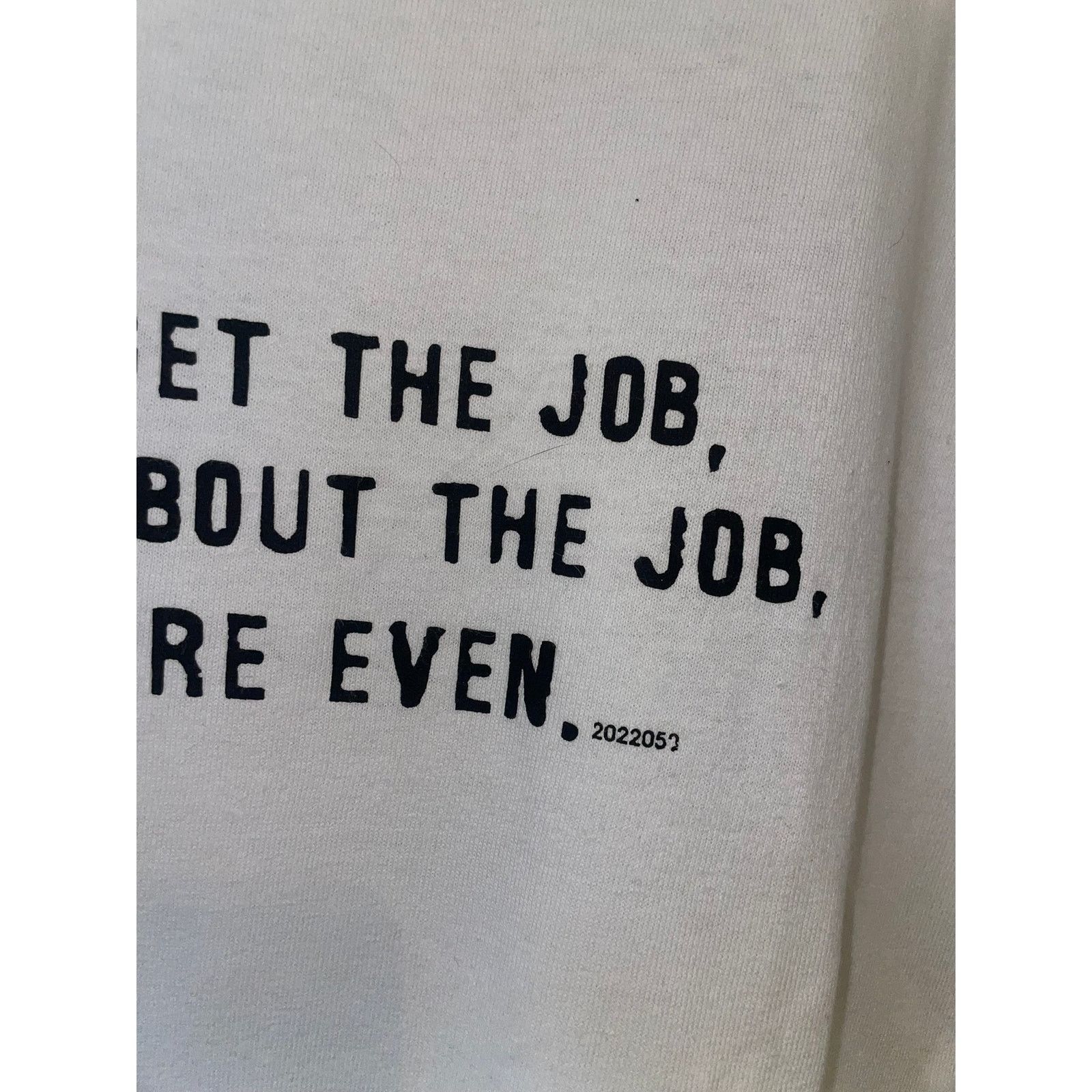 Gildan Y2K I Lied To Get The Job White Joke Humor Shirt Tee 2000s S Size US S / EU 44-46 / 1 - 3 Thumbnail