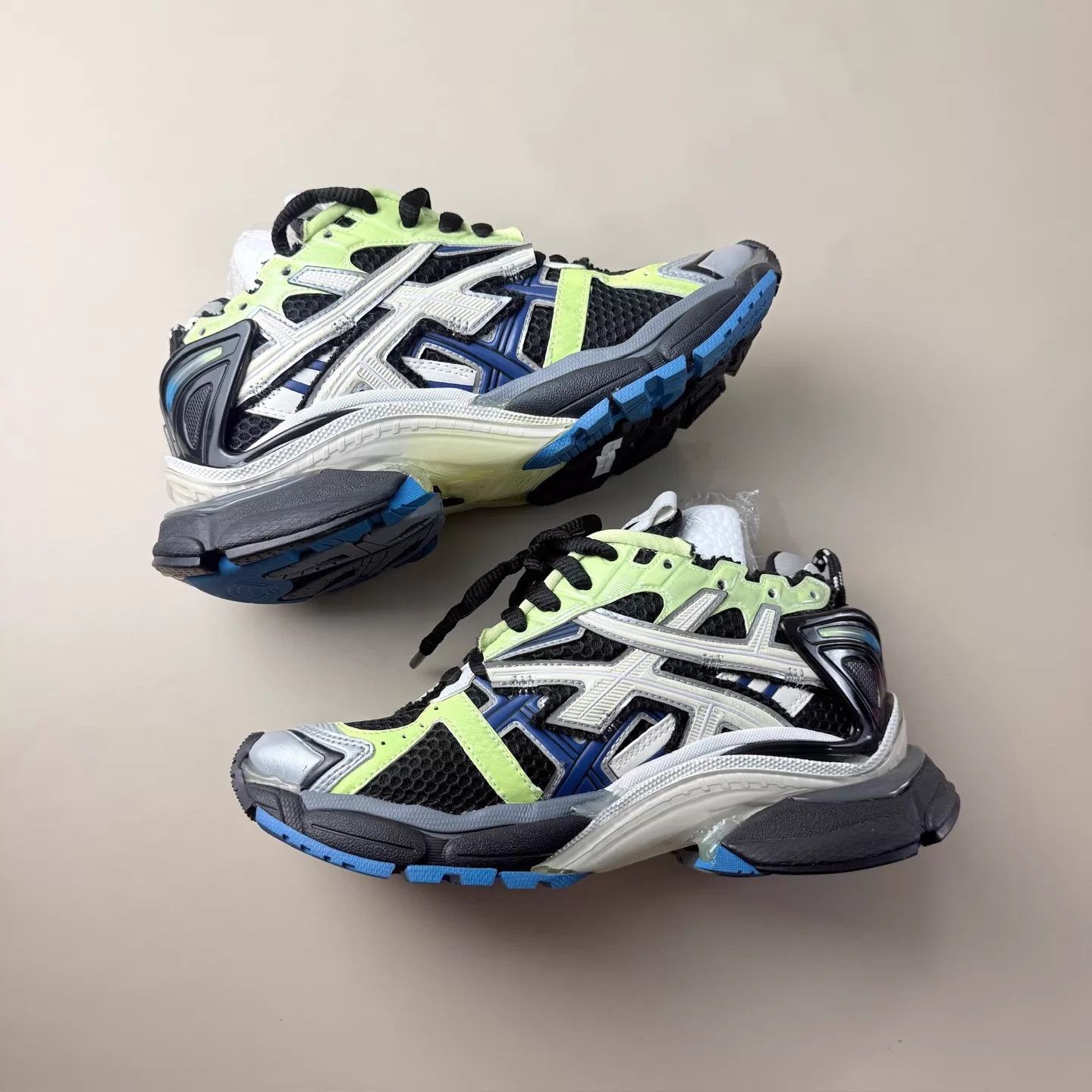 Balenciaga Balenciaga Runner blue green 36, new, tried on, mint Size US 5.5 / IT 35.5 - 5 Thumbnail