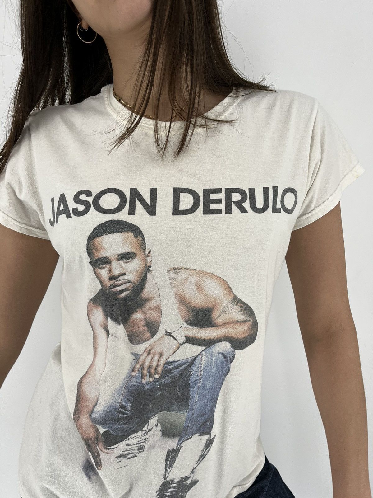 Band Tees Vintage Womens Jason Derulo T-shirt Tattoo World Tour Size Size L / US 10 / IT 46 - 5 Thumbnail