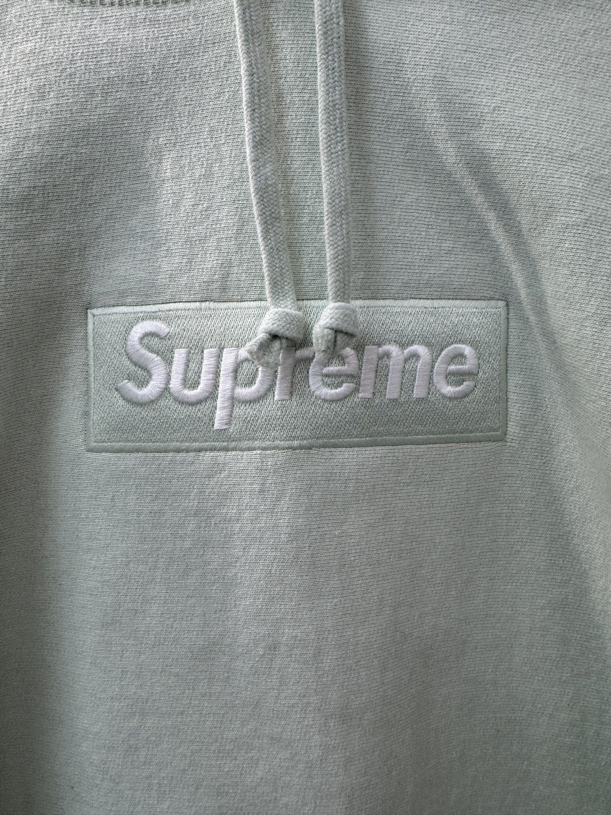 Supreme Supreme Mint Box Logo Hoodie Size US S / EU 44-46 / 1 - 2 Thumbnail