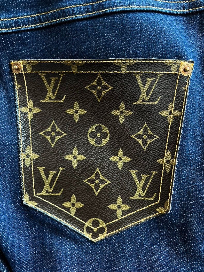 Louis Vuitton Louis Vuitton Reading Pocket Jeans Size 34" / US 12 / IT 48 - 4 Thumbnail