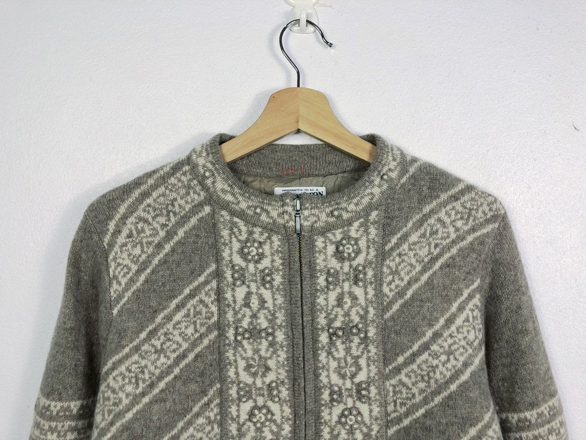 Pendleton Rare Vintage Pendleton Lambs Wool Zipper Sweater Size US M / EU 48-50 / 2 - 2 Thumbnail