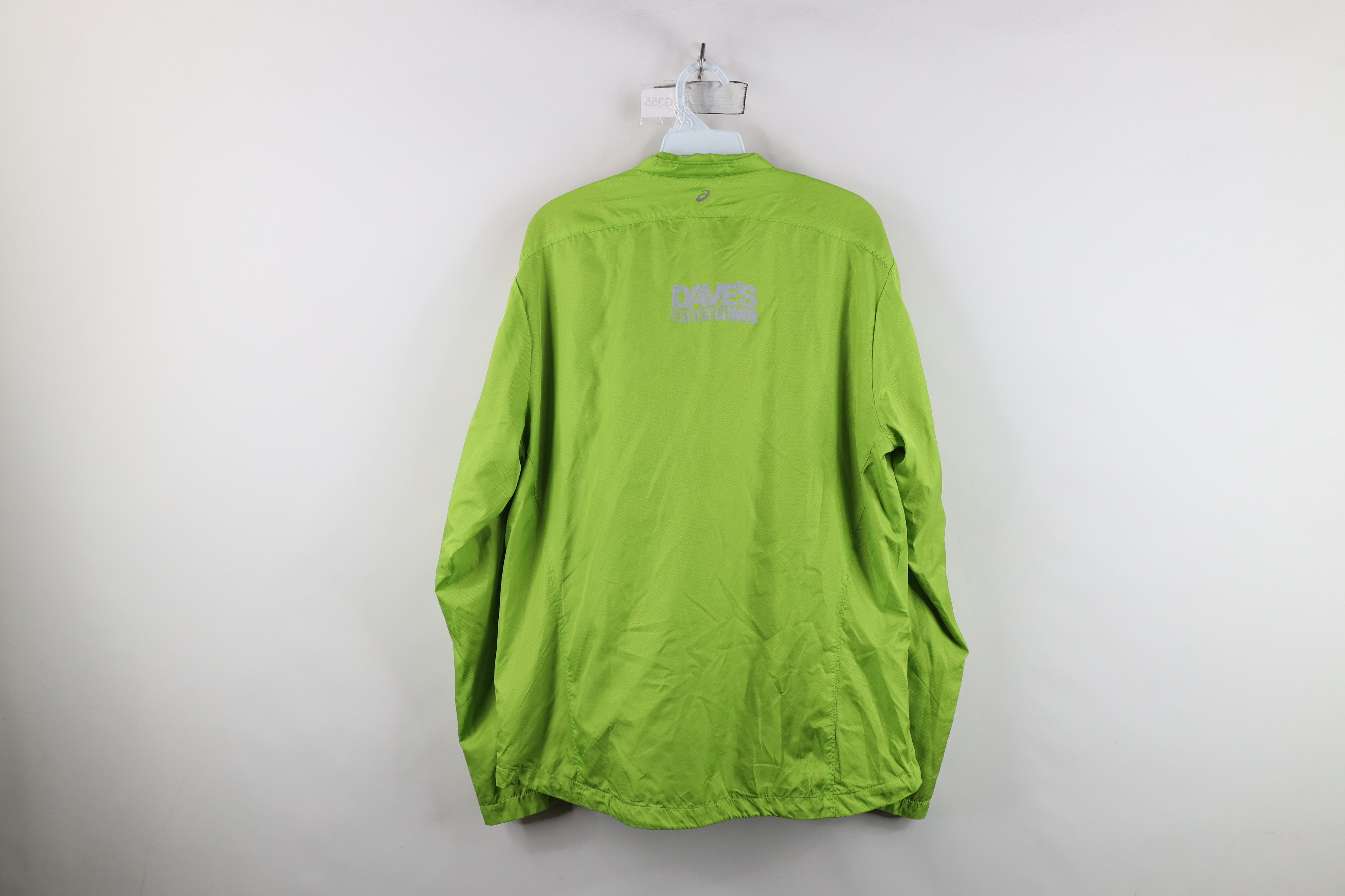 Asics Vintage Asics Reflective Running Rain Windbreaker Jacket Size US M / EU 48-50 / 2 - 15 Thumbnail