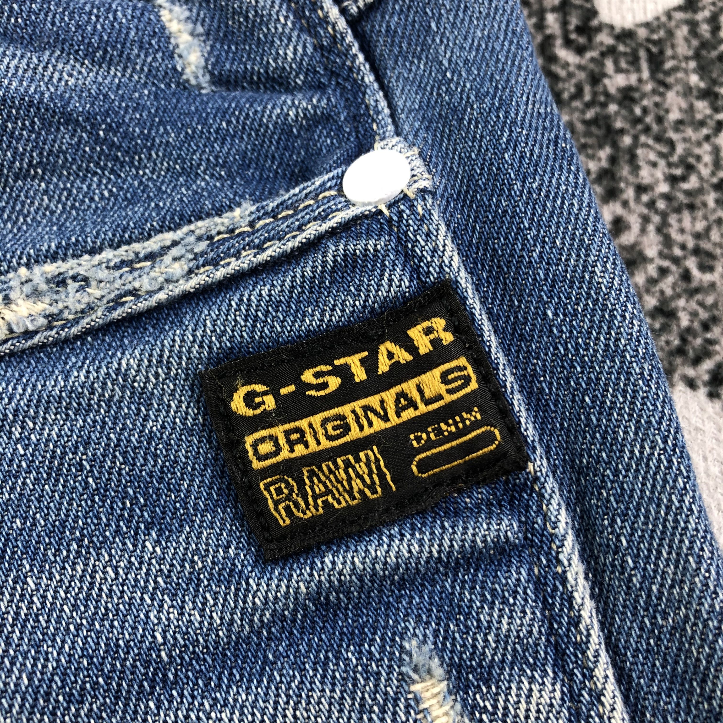G-Star G Star Raw Jeans Skinny Distressed Denim KJ1593 Size 24" / US 00 / IT 34 - 8 Thumbnail