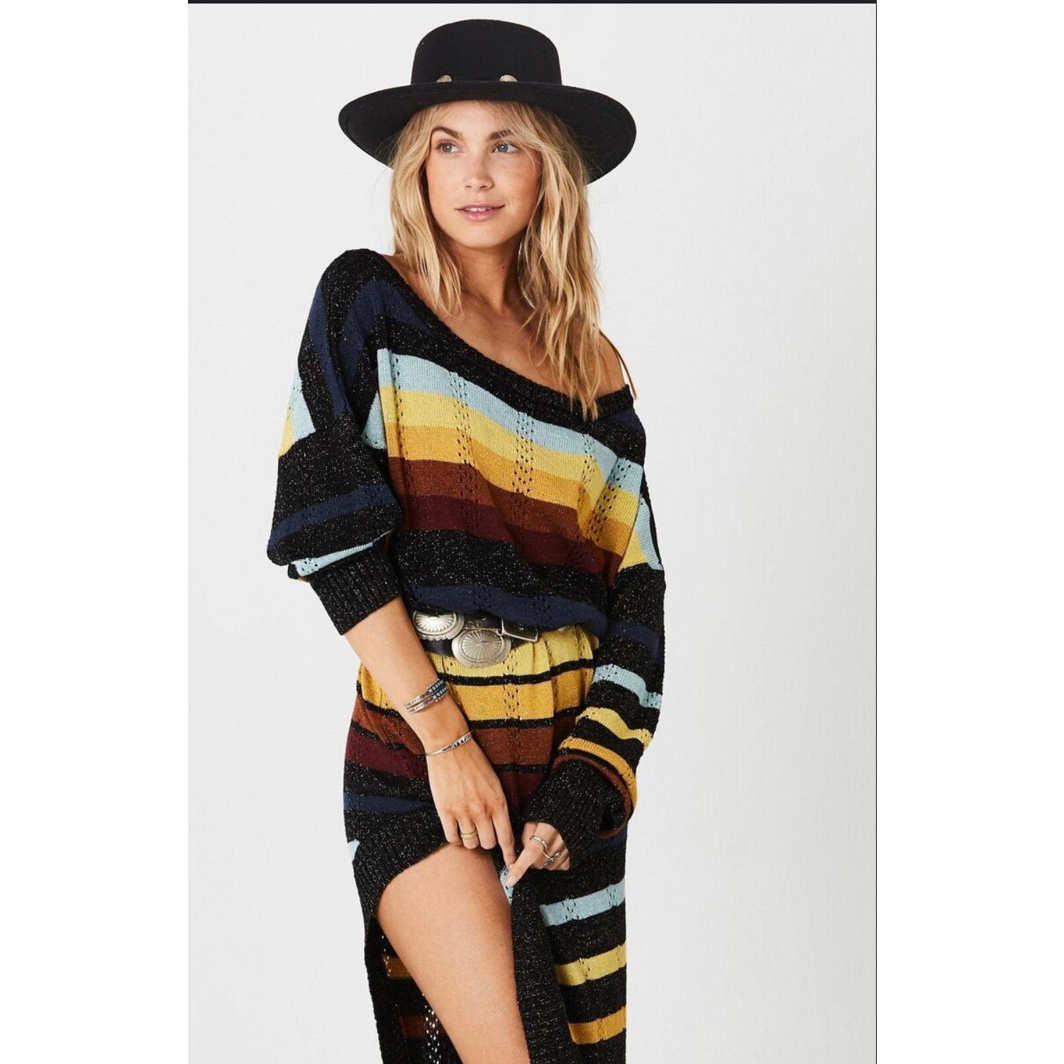 Other Jen’s Pirate Booty Swallowtail Midi Dress Size M/L Size M / US 6-8 / IT 42-44 - 1 Thumbnail