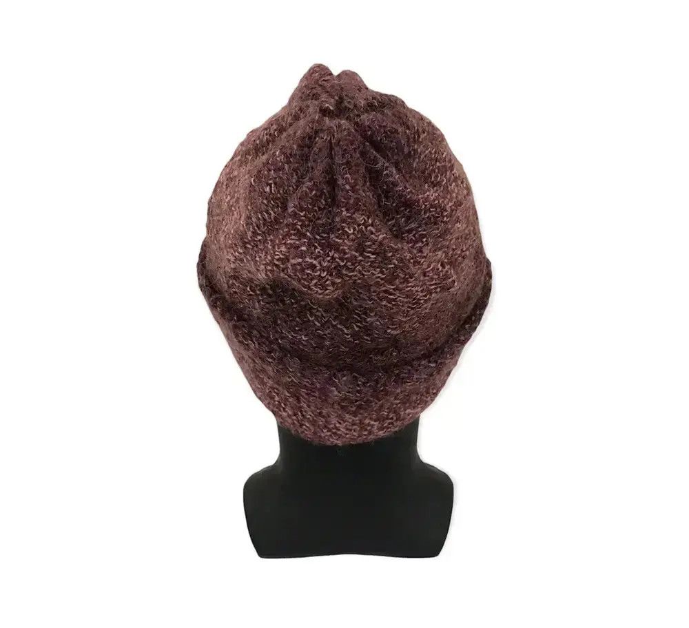 Vintage Japanese Brand Plain Beanie Hat Size ONE SIZE - 4 Thumbnail