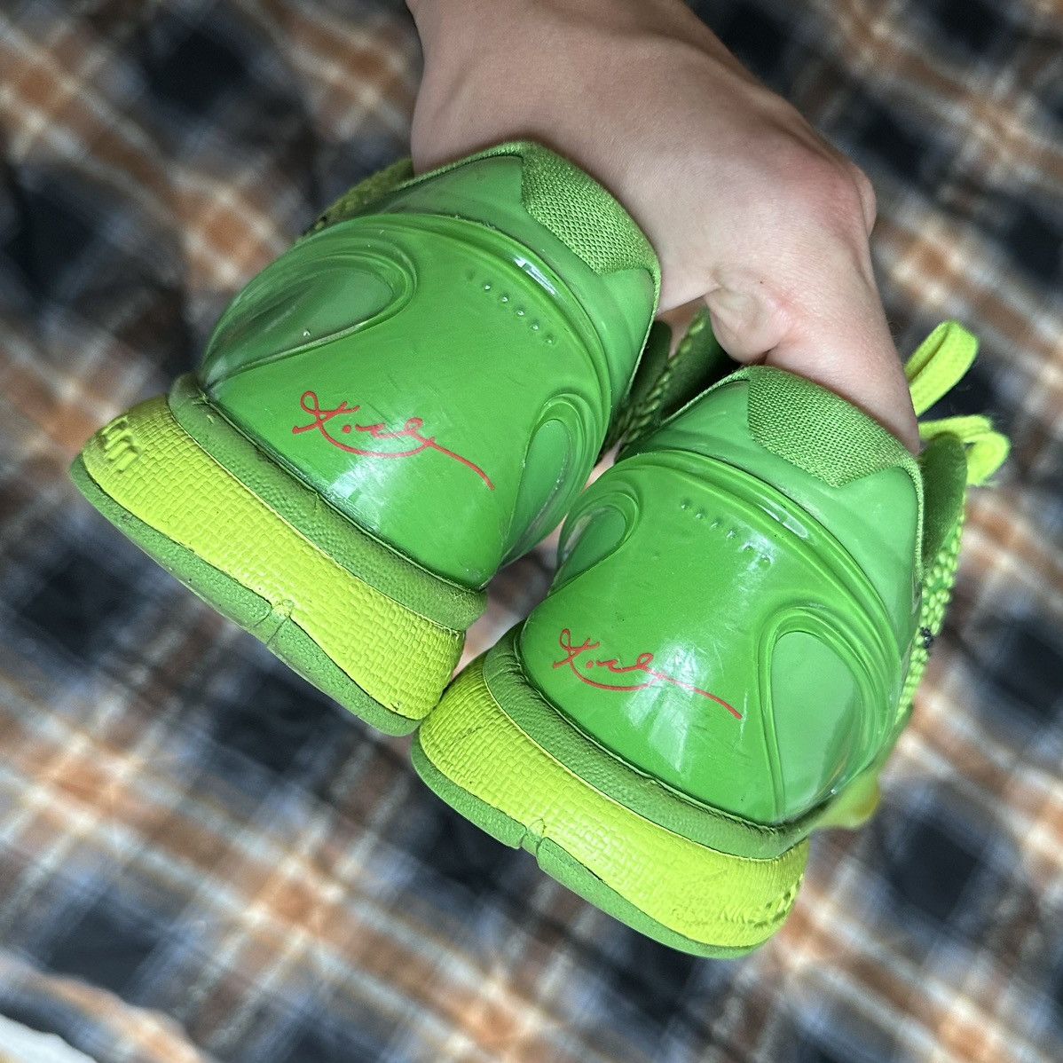 Nike 2020 Nike Zoom Green Kobe 6 Proto Grinch Size US 6.5 / EU 39-40 - 4 Thumbnail